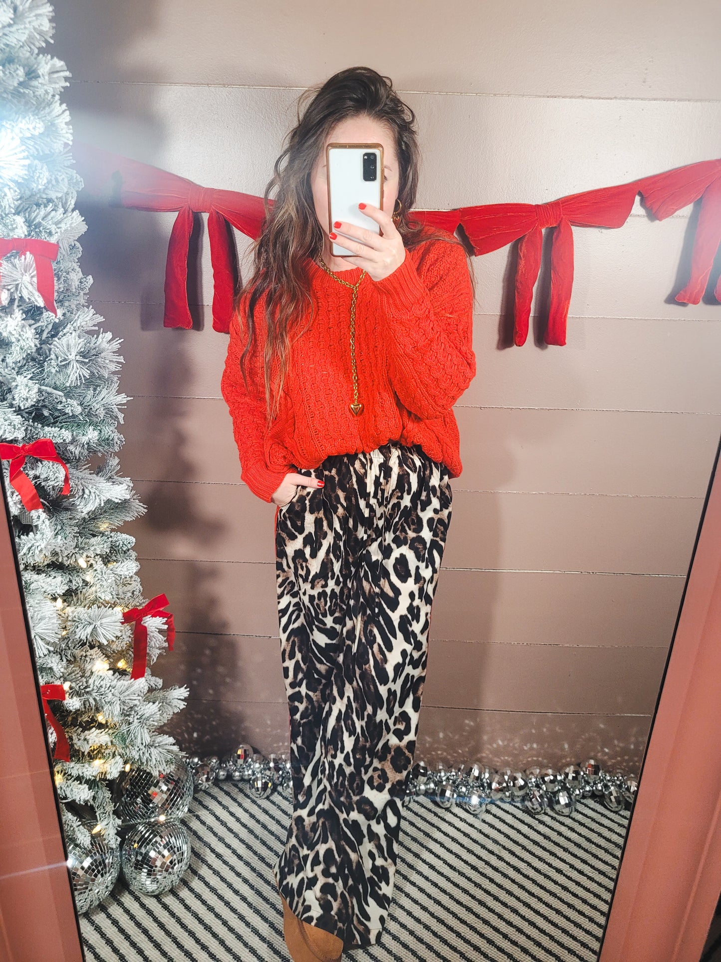 *NEW* Home For The Holidays Cable Knit Sweater