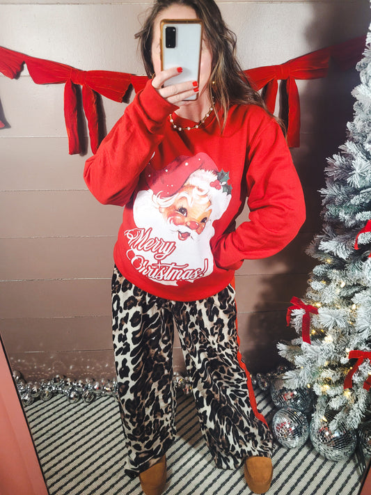 *NEW* Vintage Santa Pullover