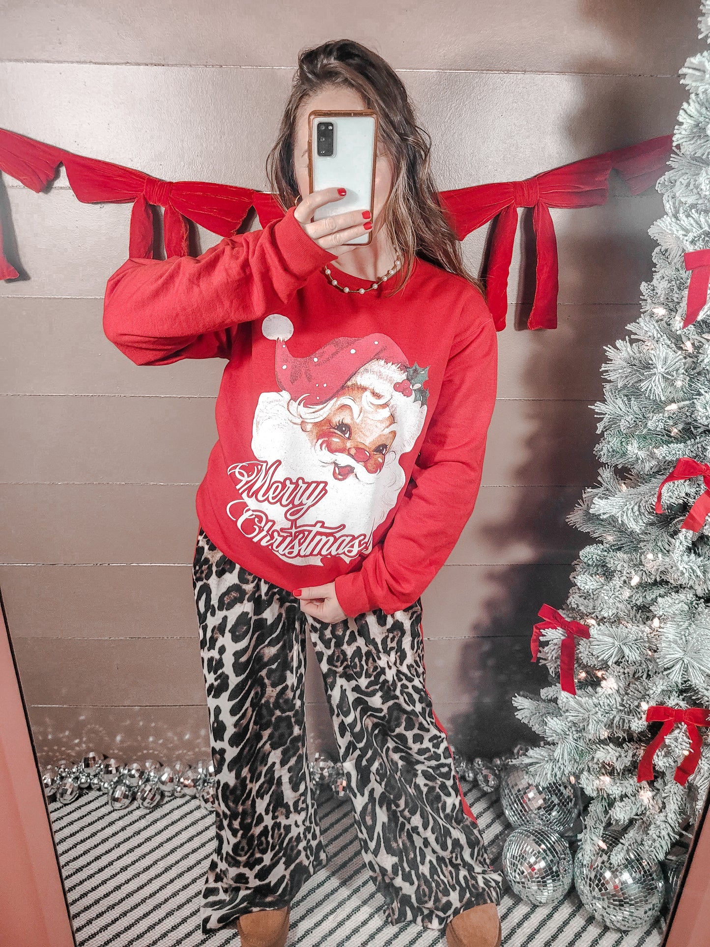 *NEW* Vintage Santa Pullover