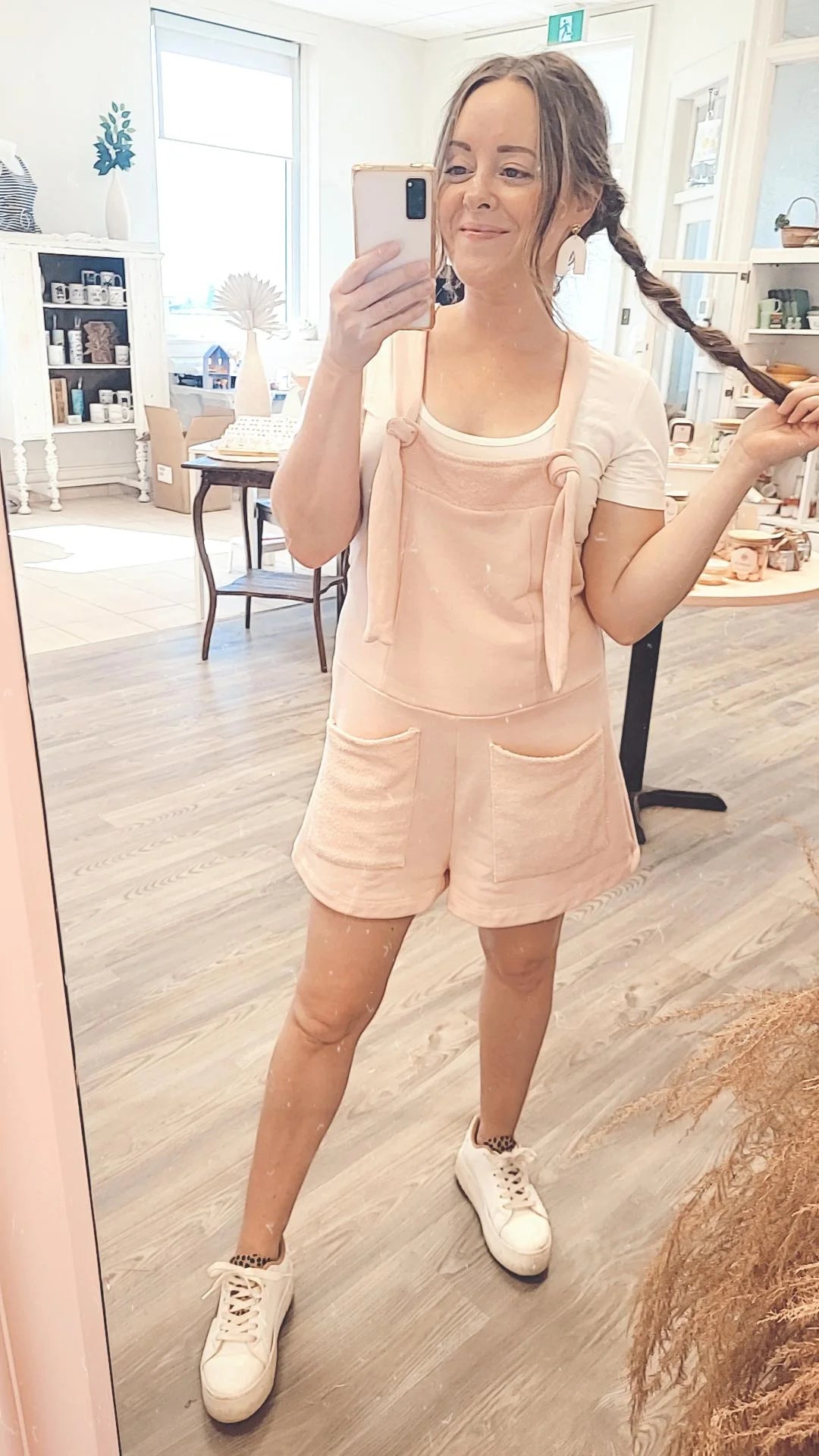 *NEW* Off The Grid Romper - Blush