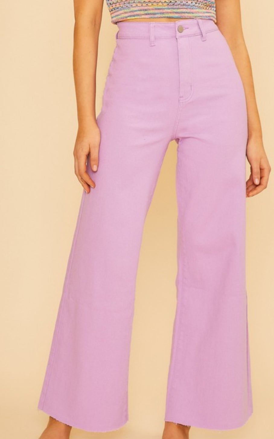 *NEW* Boogie Nights High Waisted Denim - Lavender