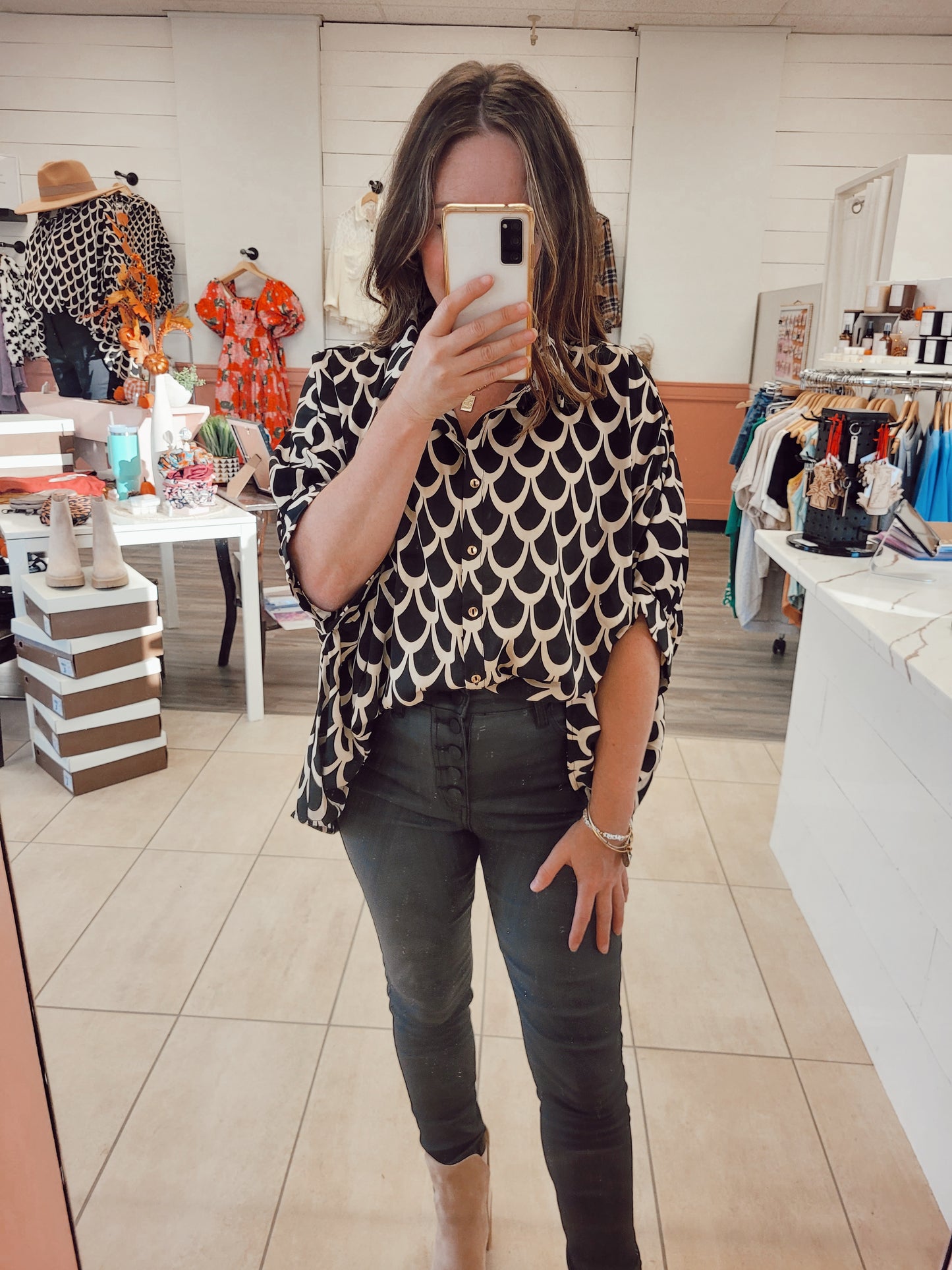 *NEW* All About You Button Down Blouse