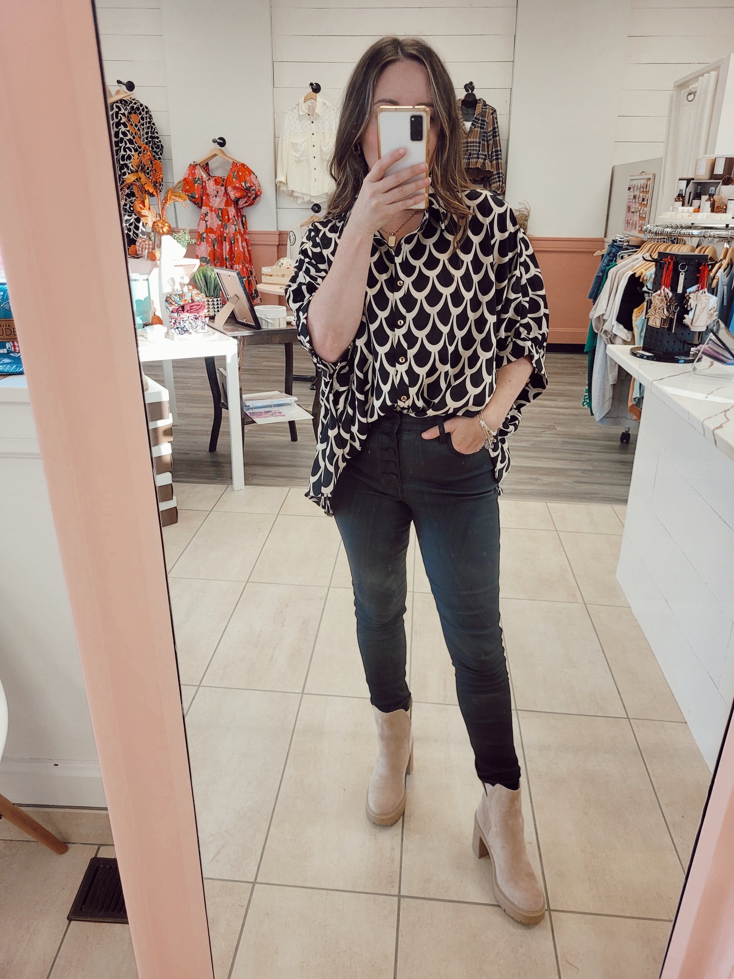 *NEW* All About You Button Down Blouse
