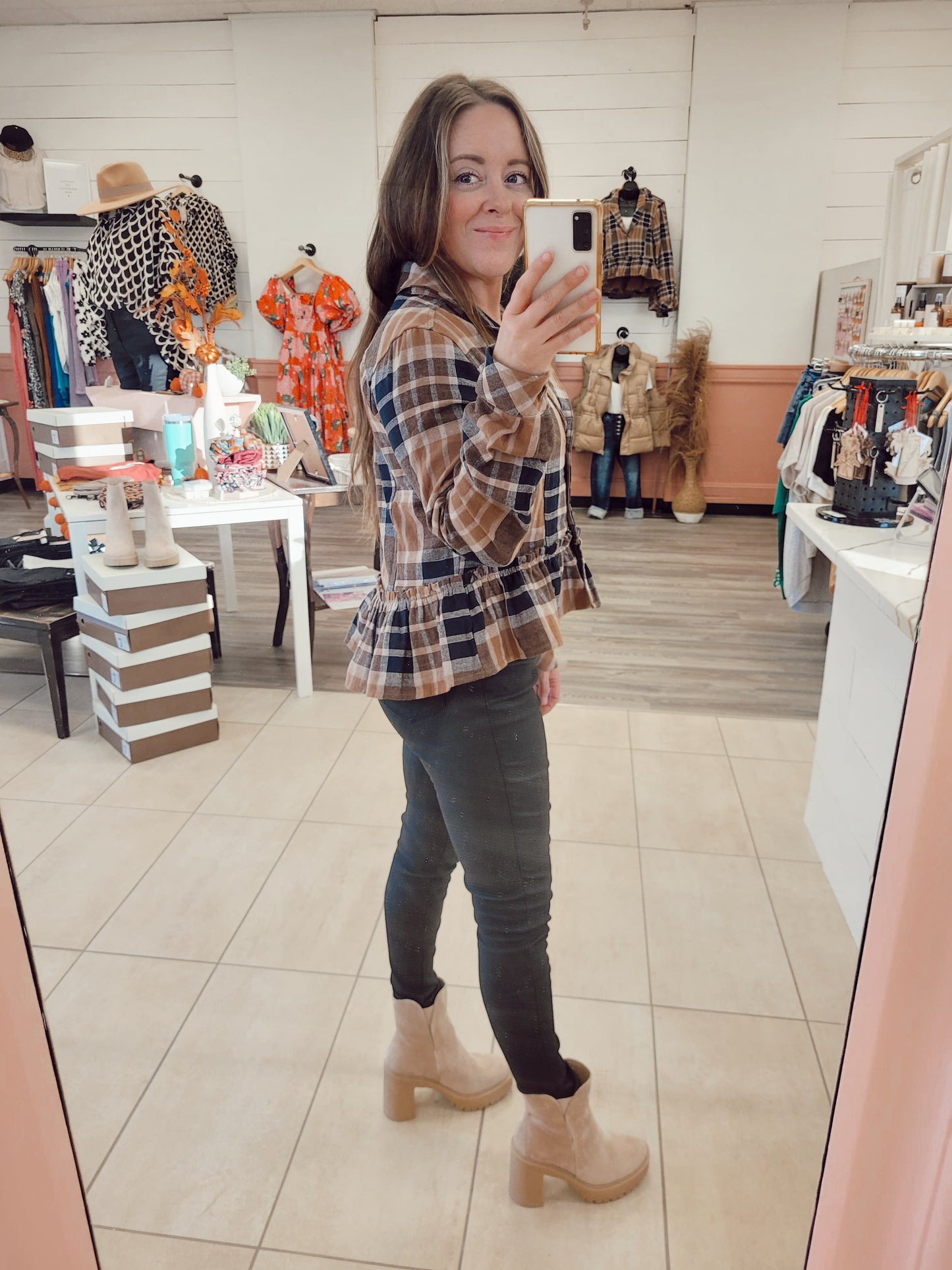 *NEW* Fall For You Flannel Blazer