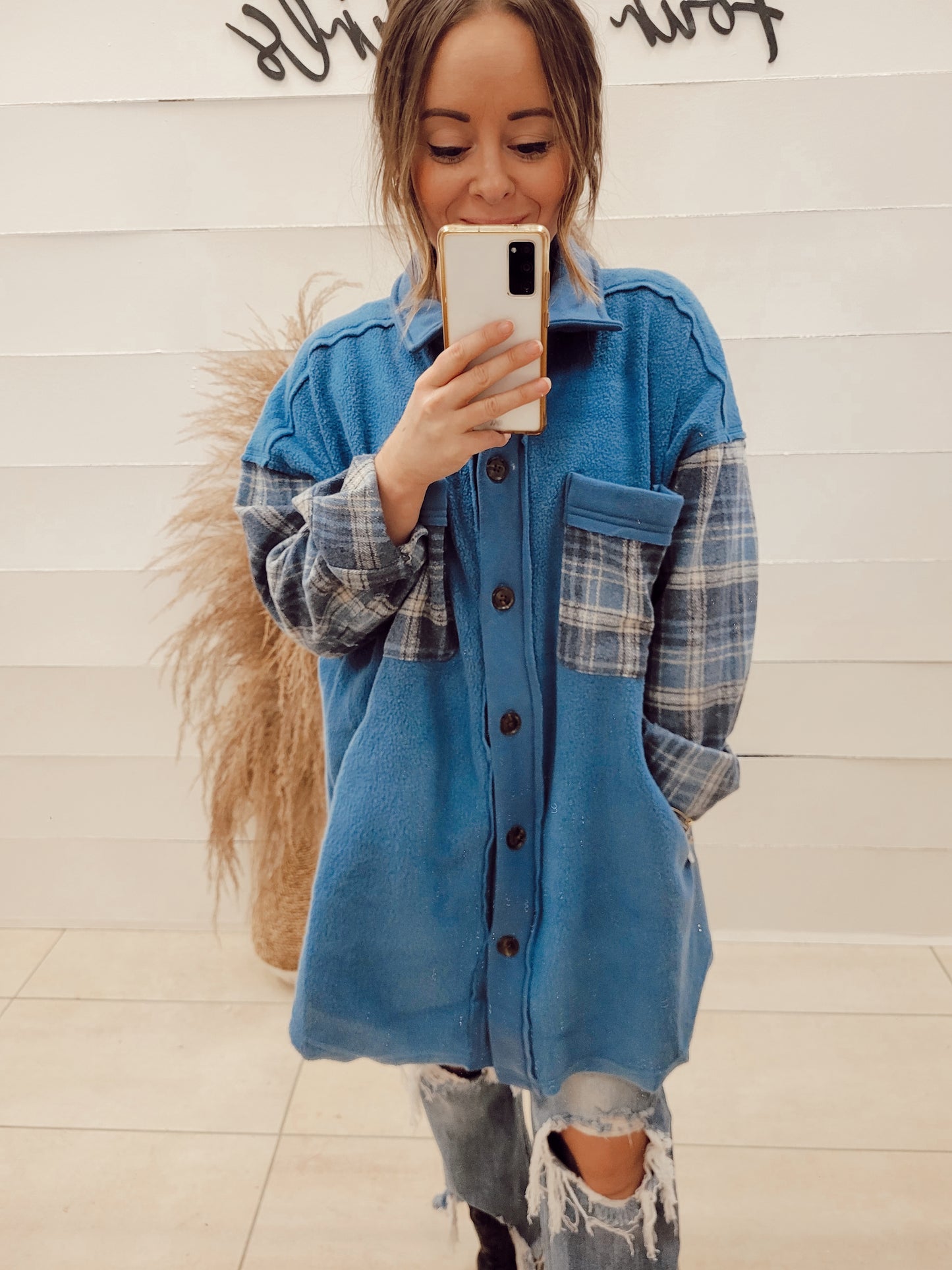*NEW* Look Your Way Fleece Shacket