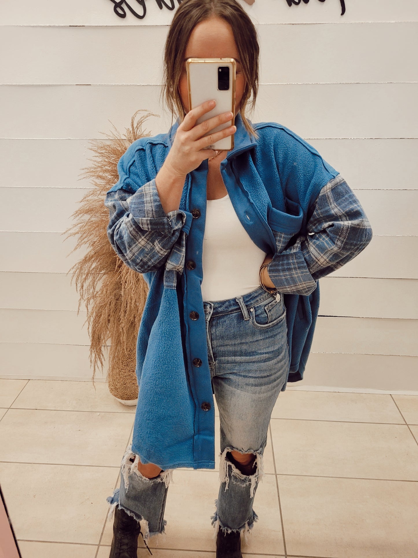 *NEW* Look Your Way Fleece Shacket