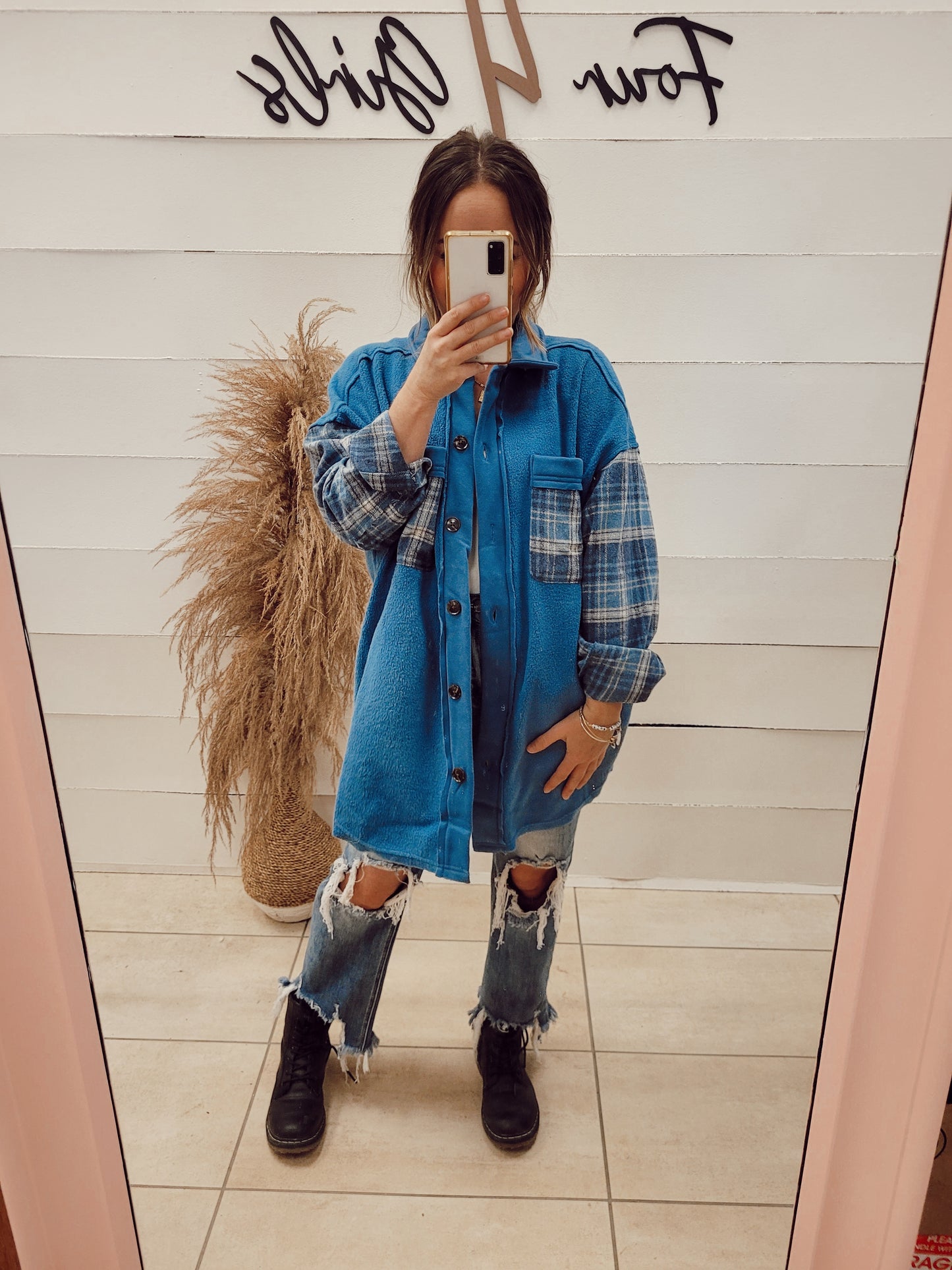 *NEW* Look Your Way Fleece Shacket