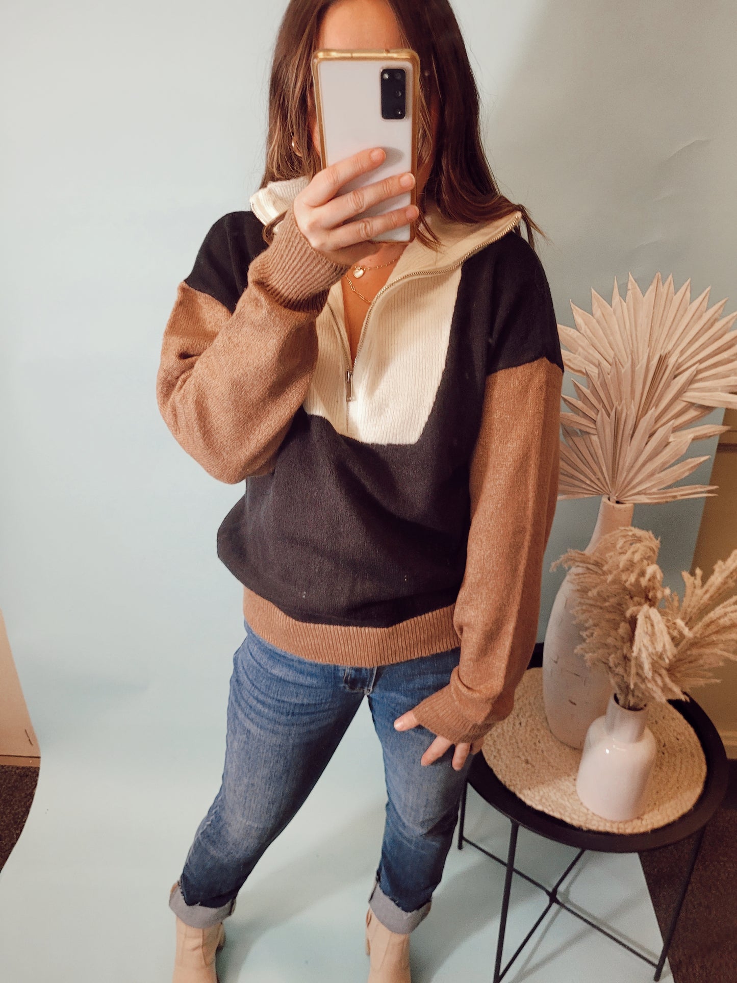 *NEW* Softer Side Quarter Zip - Black