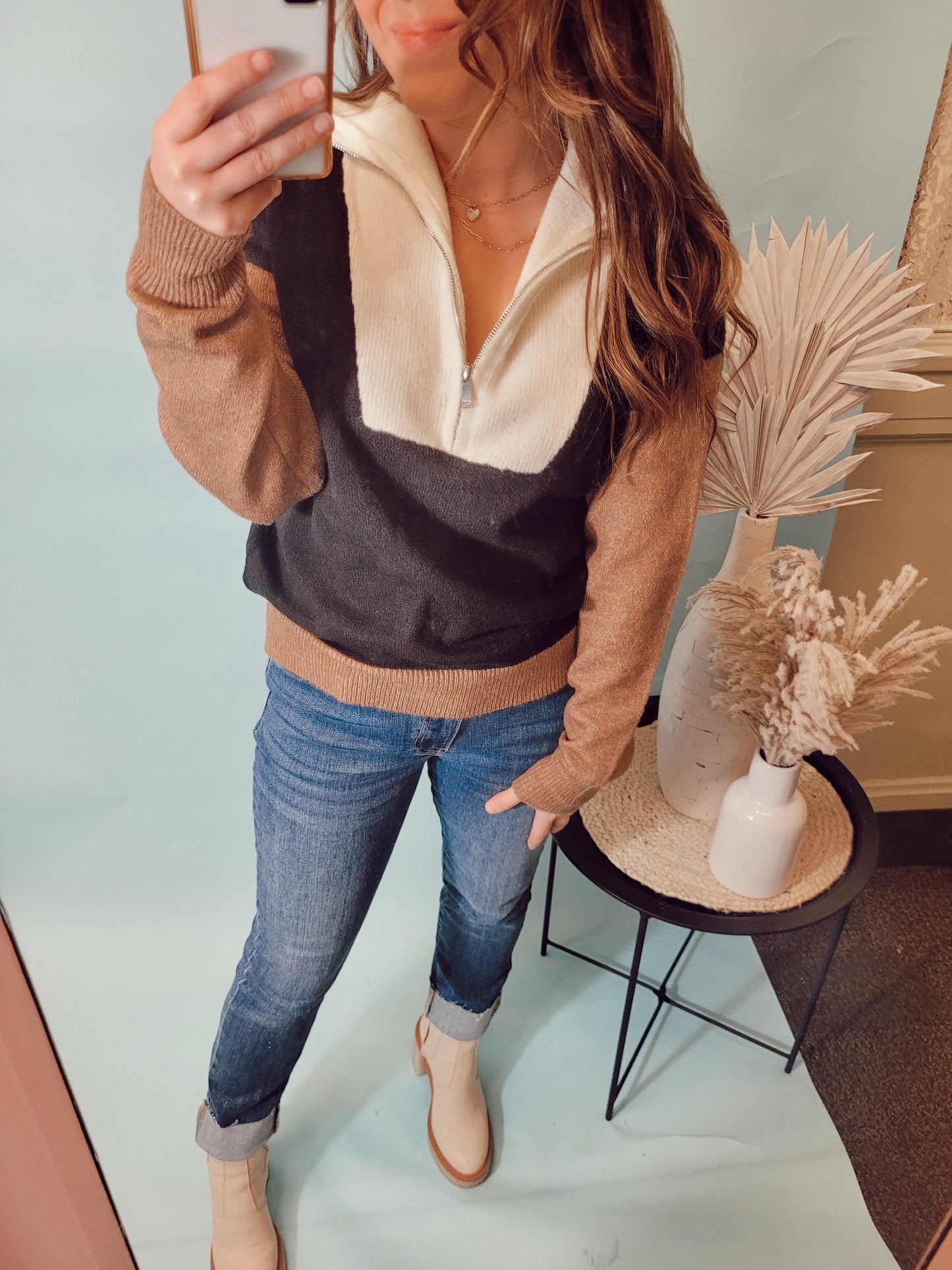 *NEW* Softer Side Quarter Zip - Black