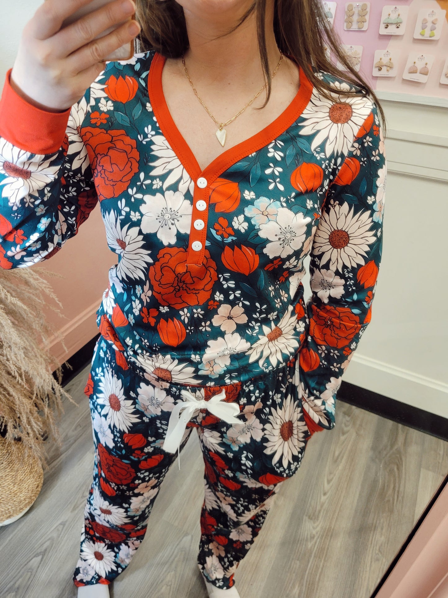 *NEW* PJ's Boho Floral (S-2X)