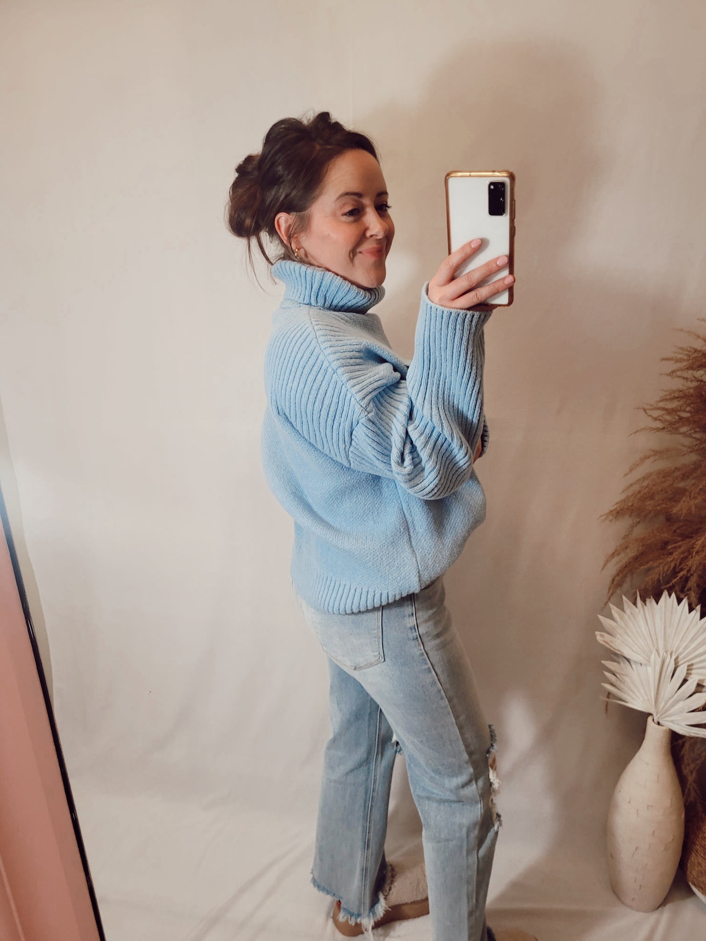 *NEW* Blue Skies Ribbed Knit Sweater