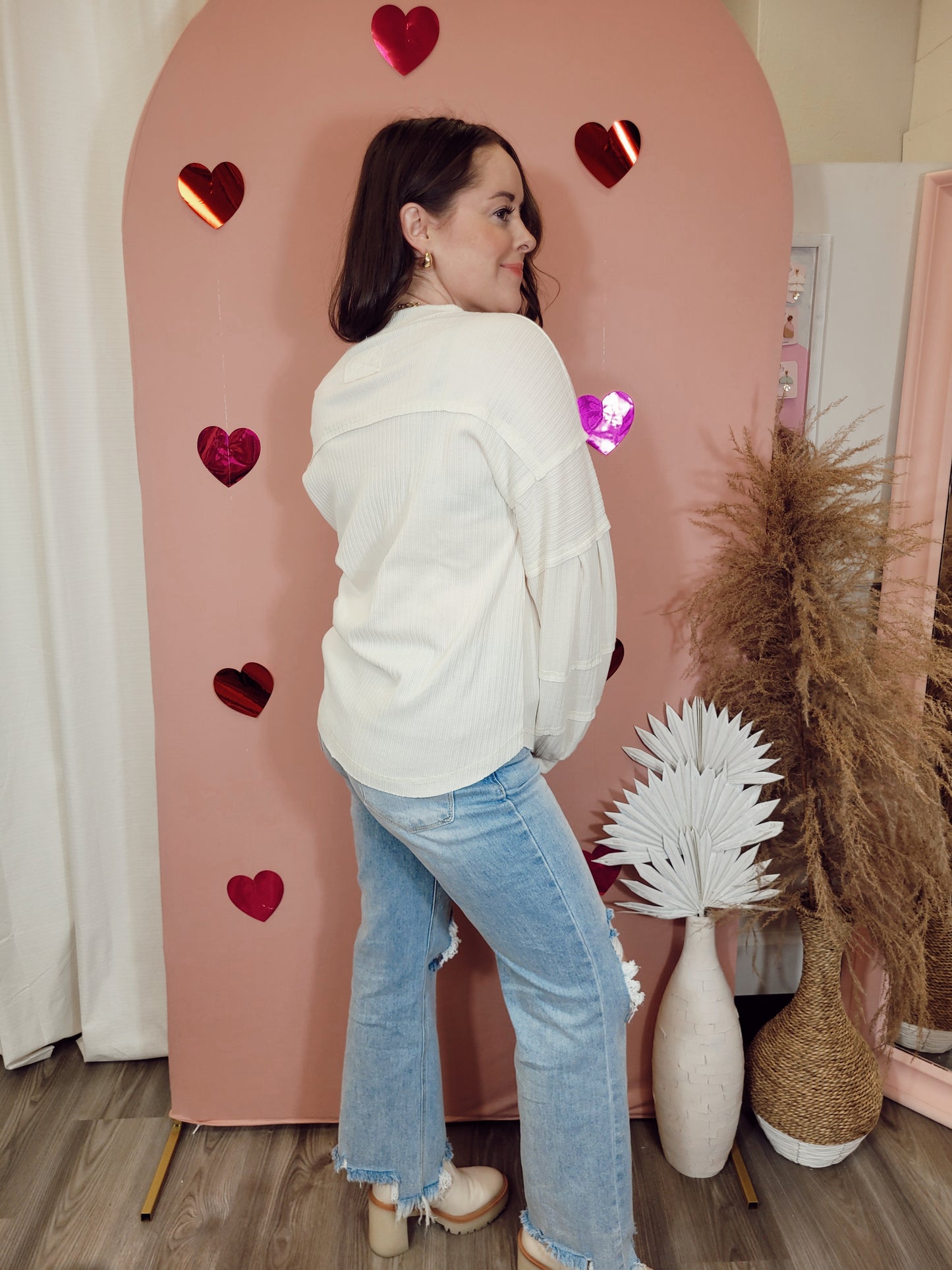 *NEW* Easy Going Girly Knit Top