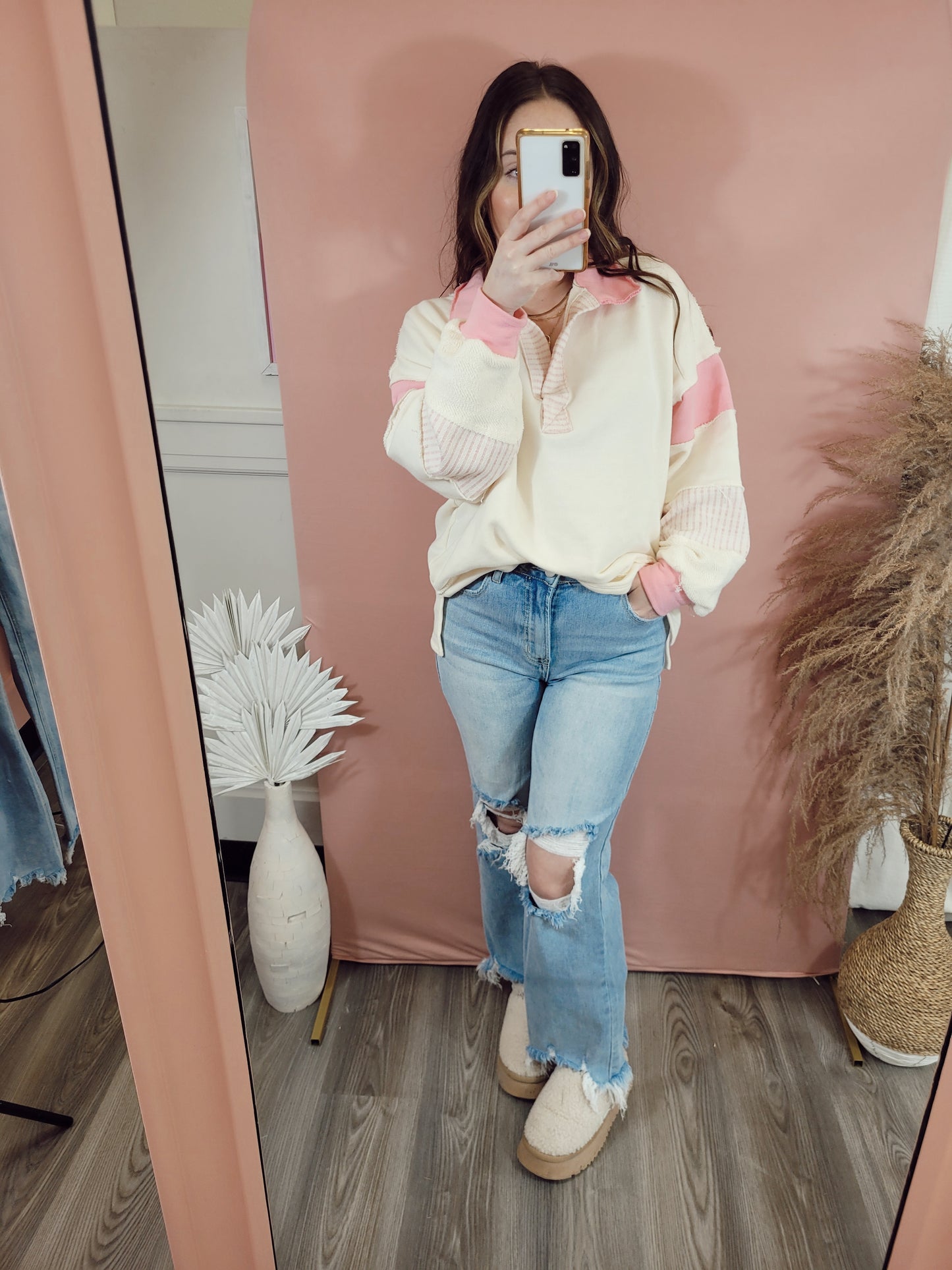 *NEW* Be Real Varsity Pullover