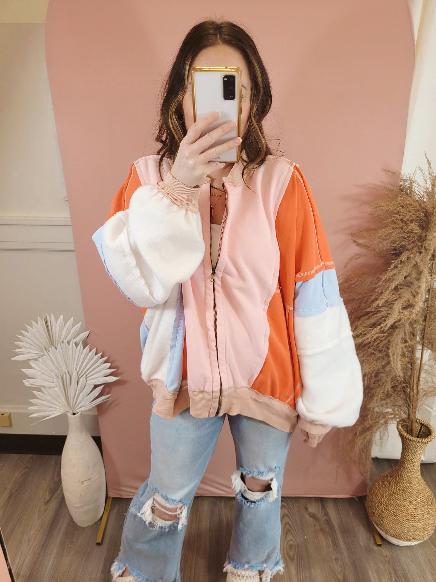 *NEW* On The Bright Side Zip Up