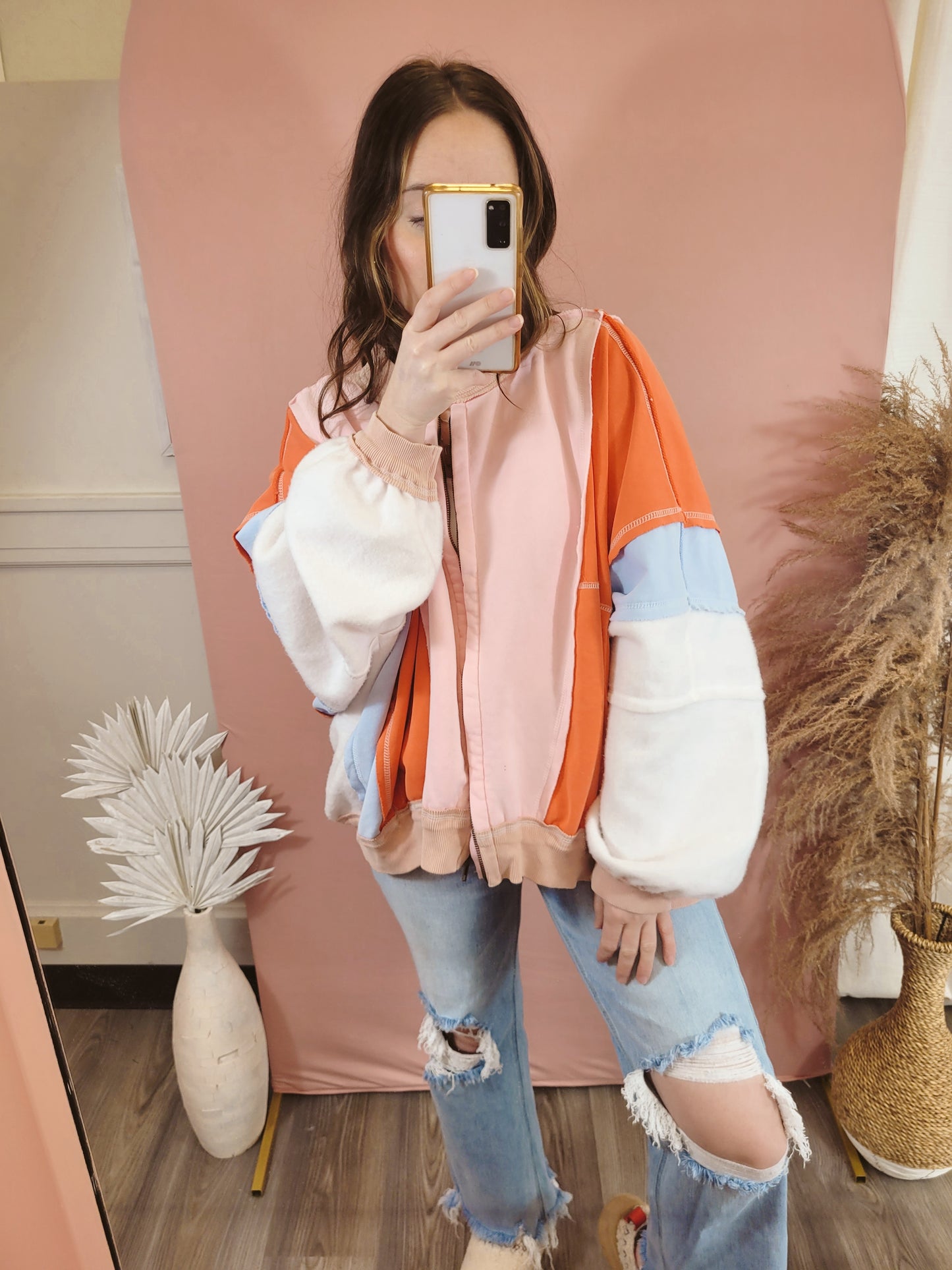 *NEW* On The Bright Side Zip Up