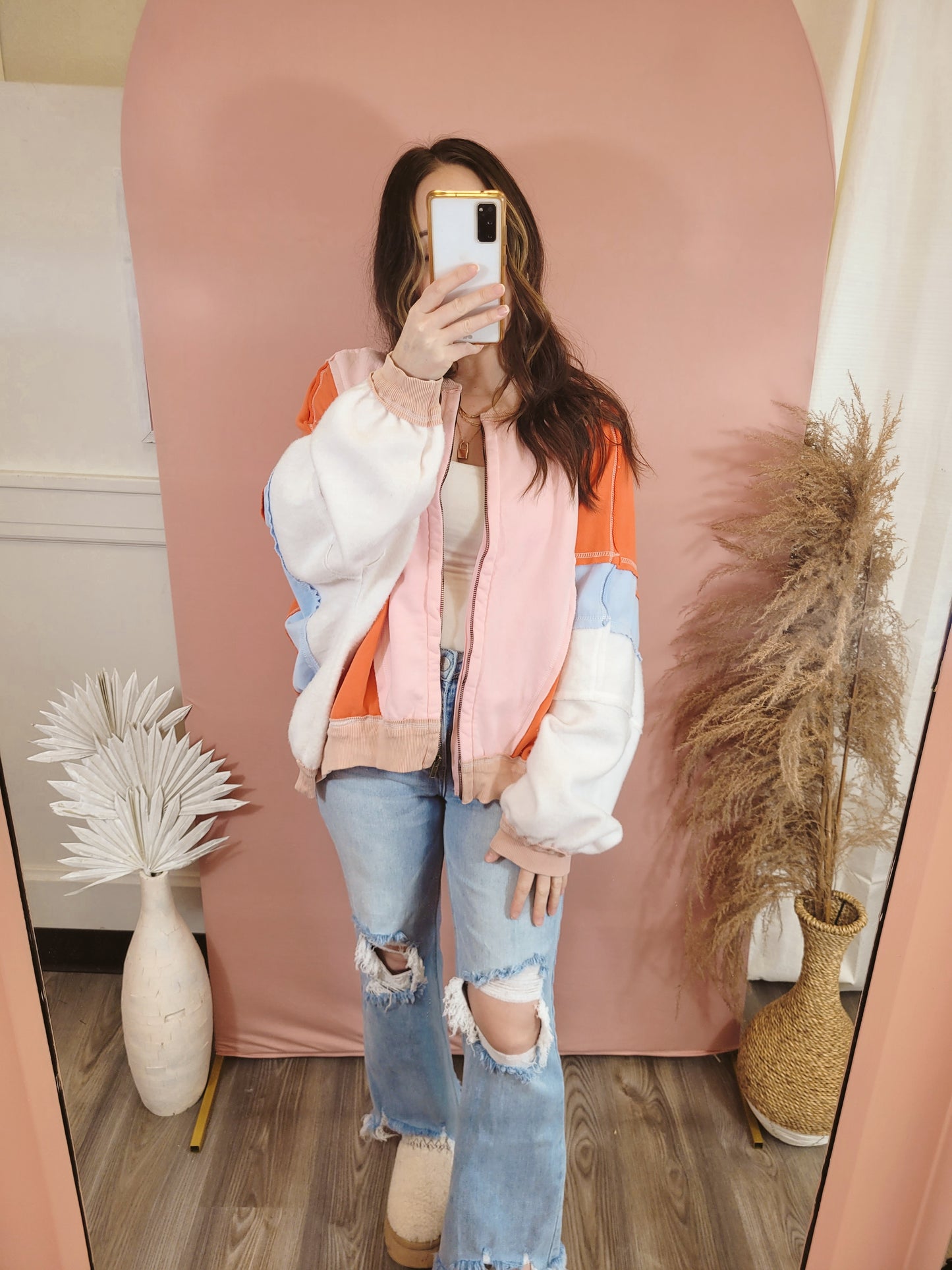 *NEW* On The Bright Side Zip Up