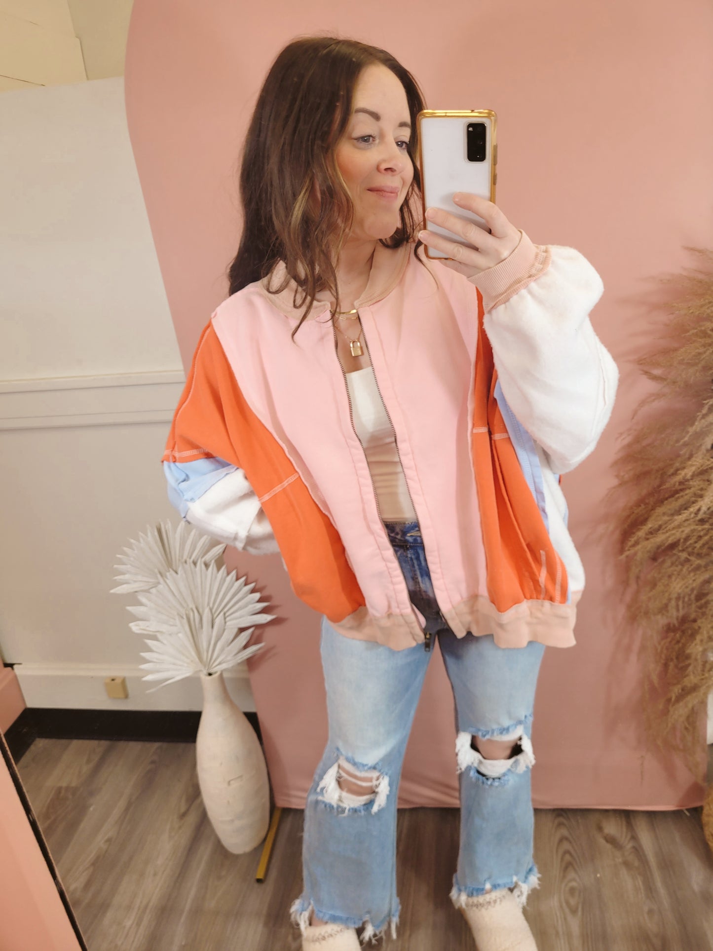 *NEW* On The Bright Side Zip Up