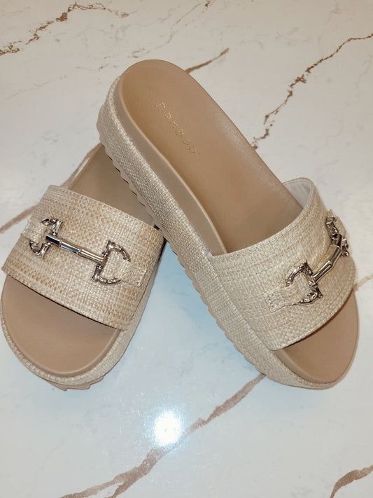 *SALE* Nyla Platform Slide