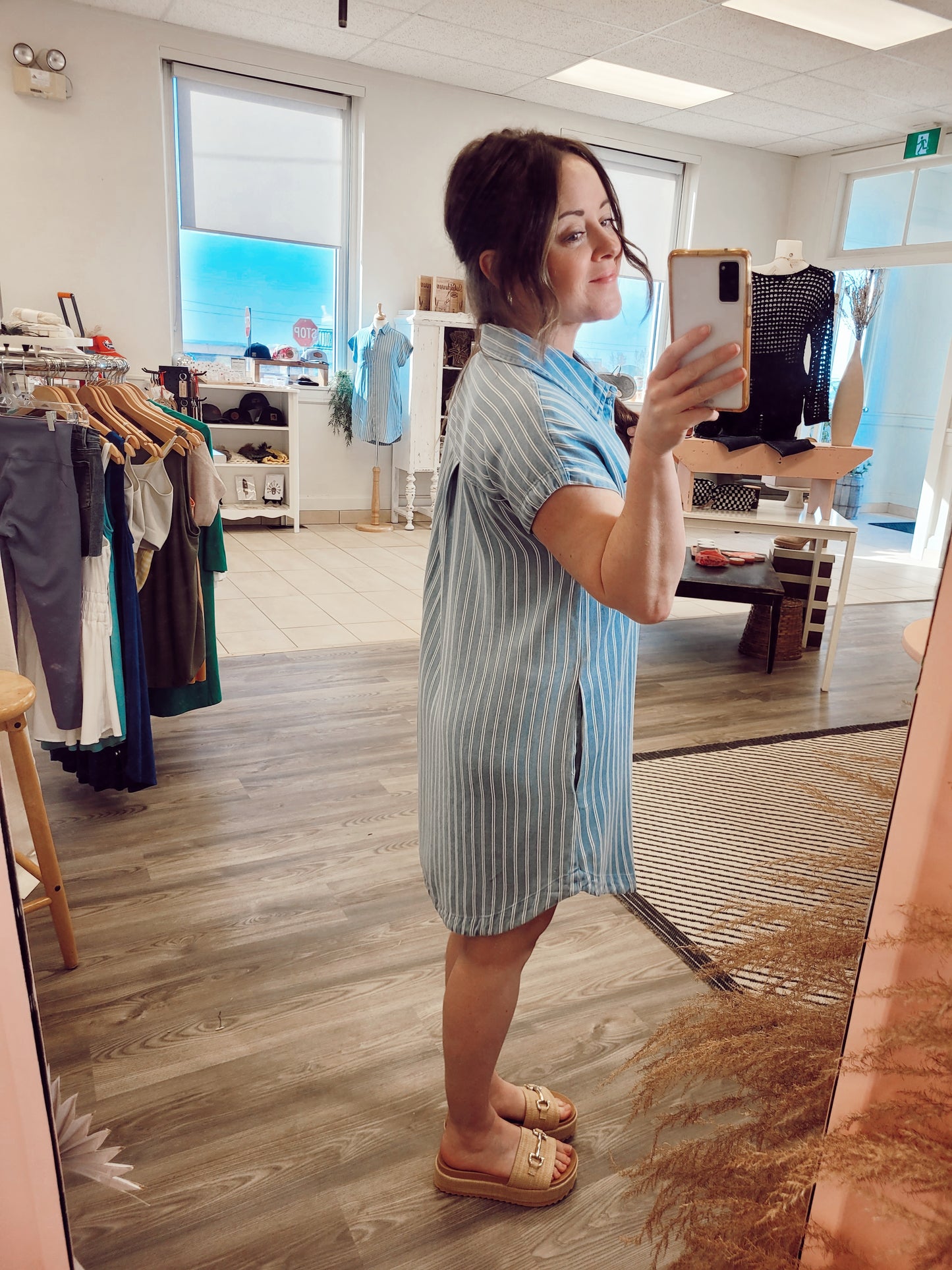 *NEW* Sunshine Days Button Down Dress