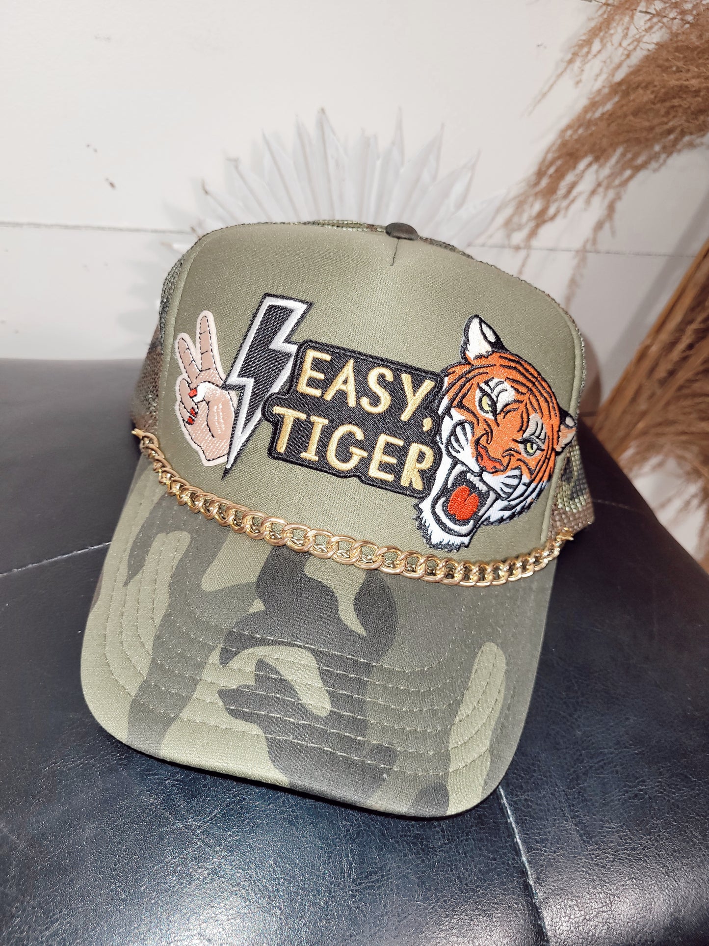 *NEW* Easy Tiger Trucker Hat W/ Chain