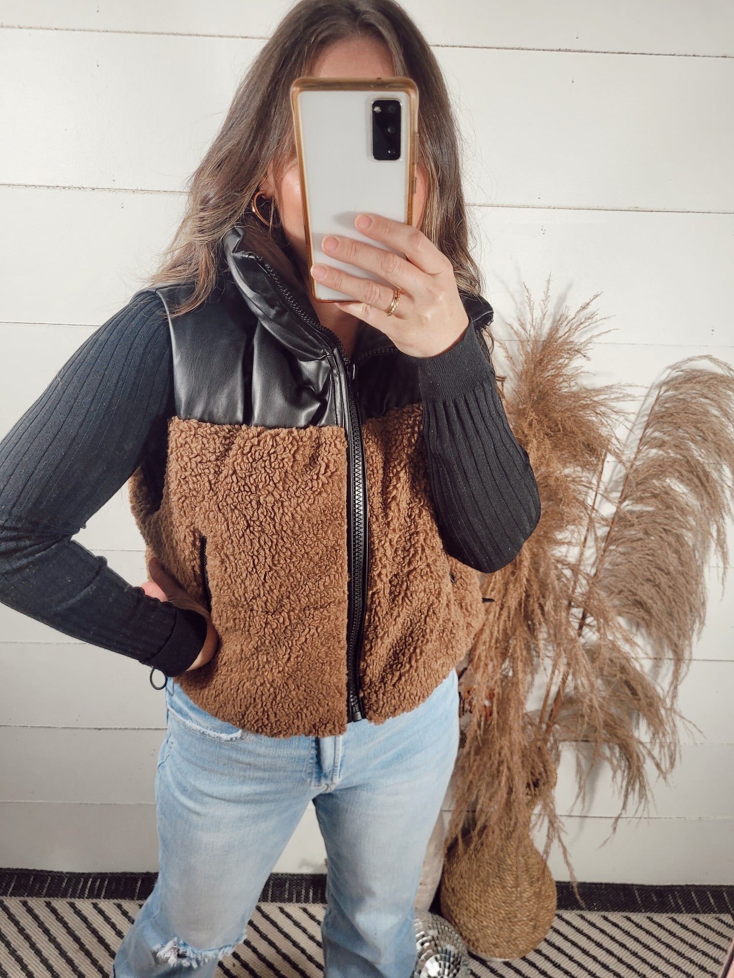 *RESTOCK* On The Edge Sherpa Vest