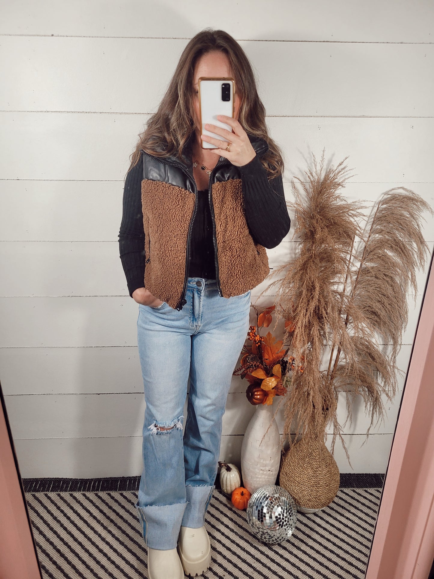 *RESTOCK* On The Edge Sherpa Vest
