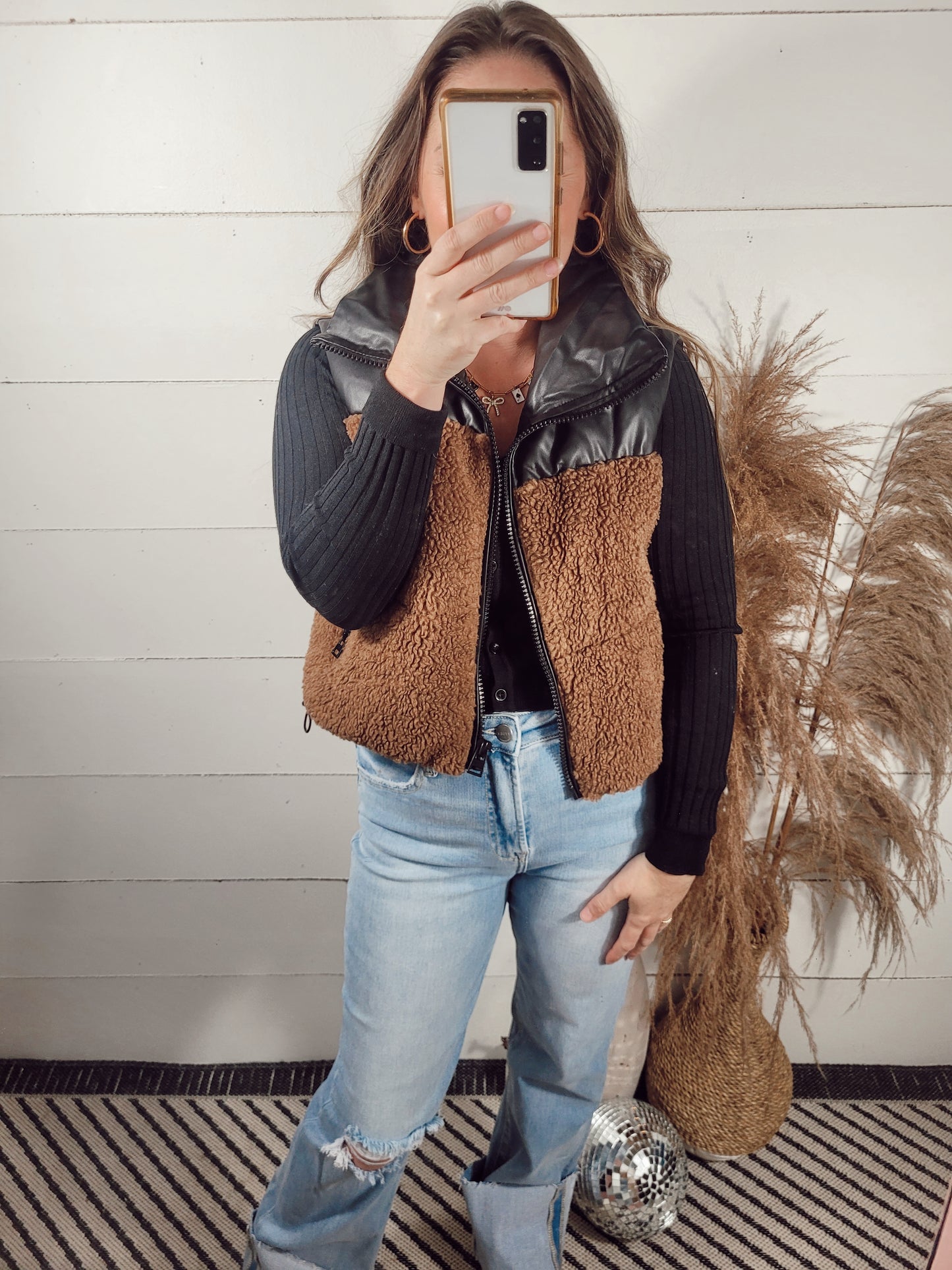 *RESTOCK* On The Edge Sherpa Vest