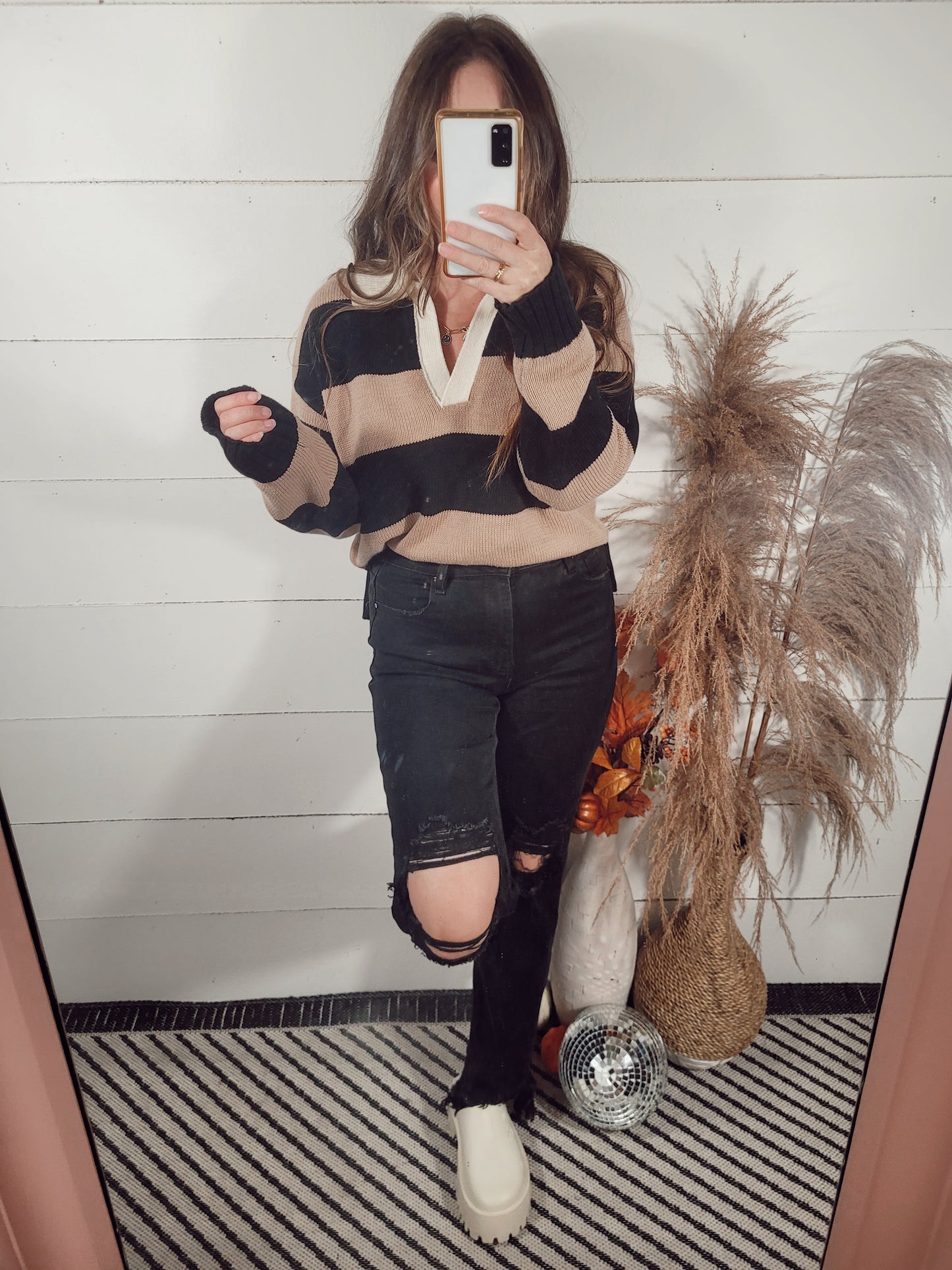 *NEW* Varsity Feels Knit Sweater