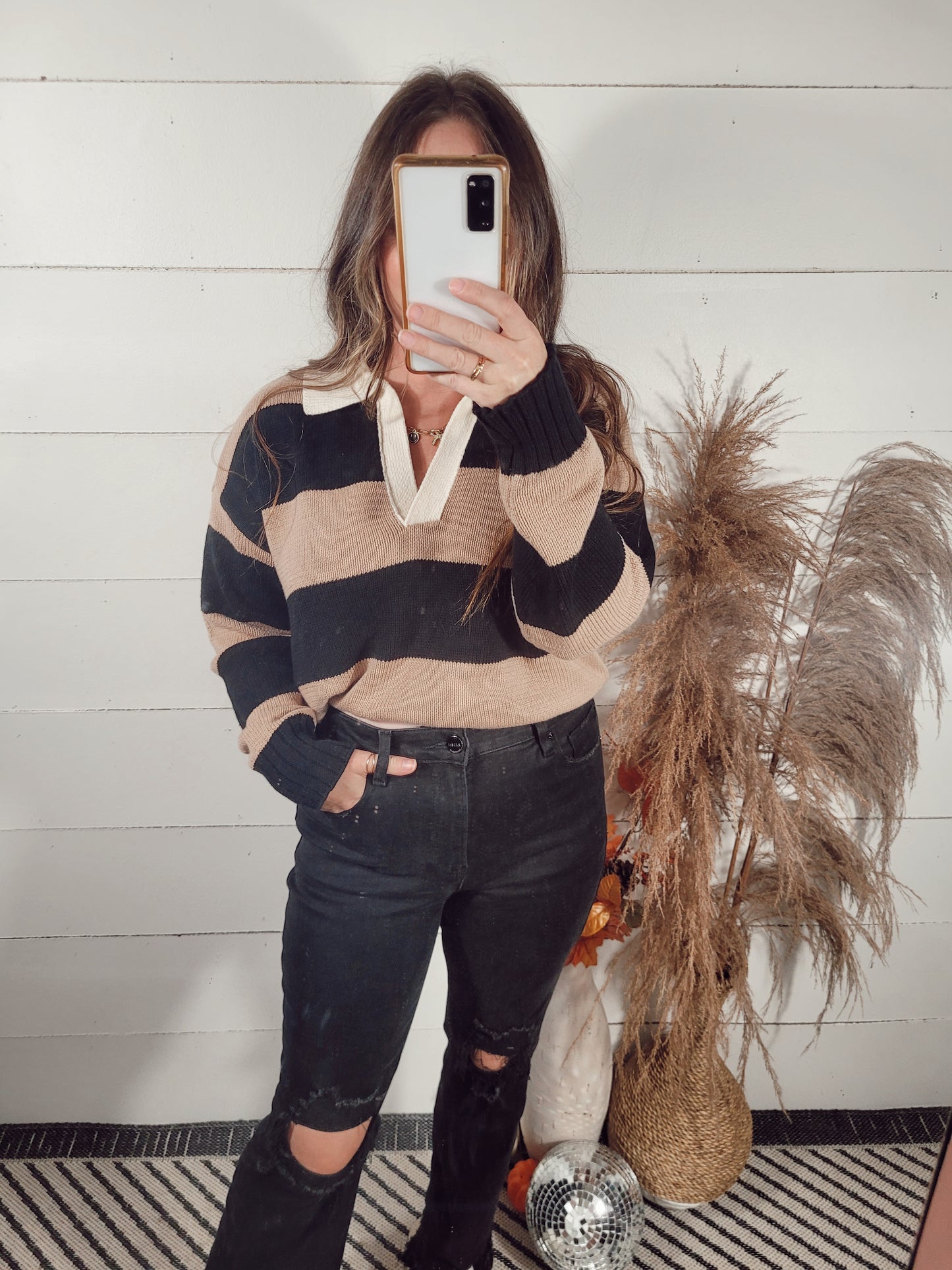*NEW* Varsity Feels Knit Sweater