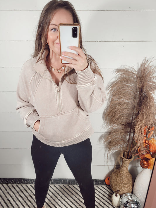 *NEW* Girl On The Run Half Zip