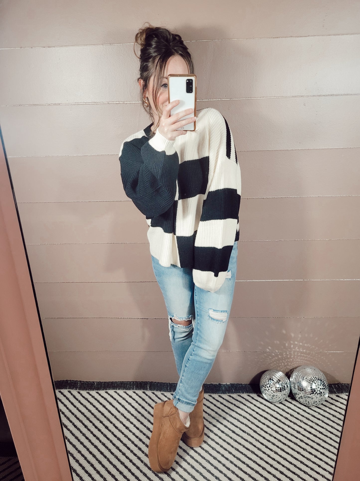 *NEW* Two Faced Knit Sweater
