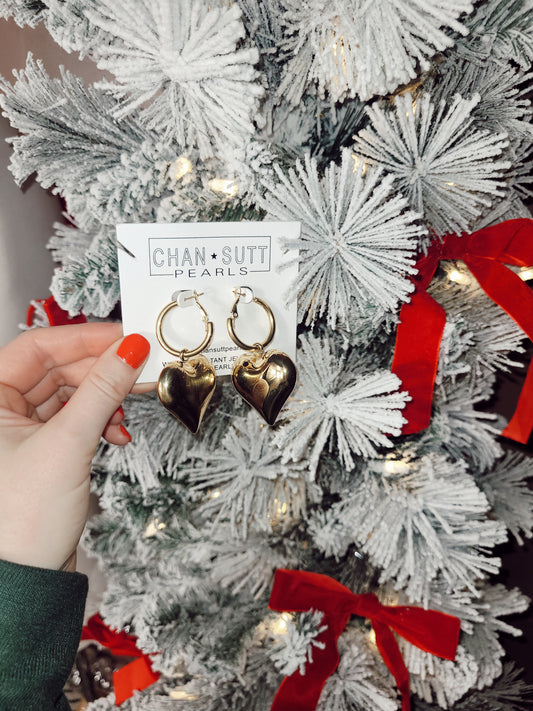 *NEW* Bubble Heart Earrings