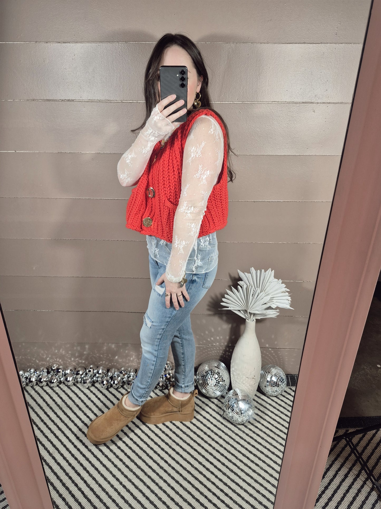 *NEW* Got A Feeling Lace Top