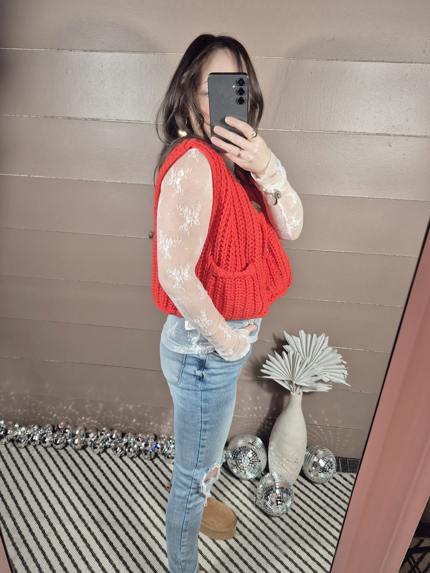 *NEW* Got A Feeling Lace Top
