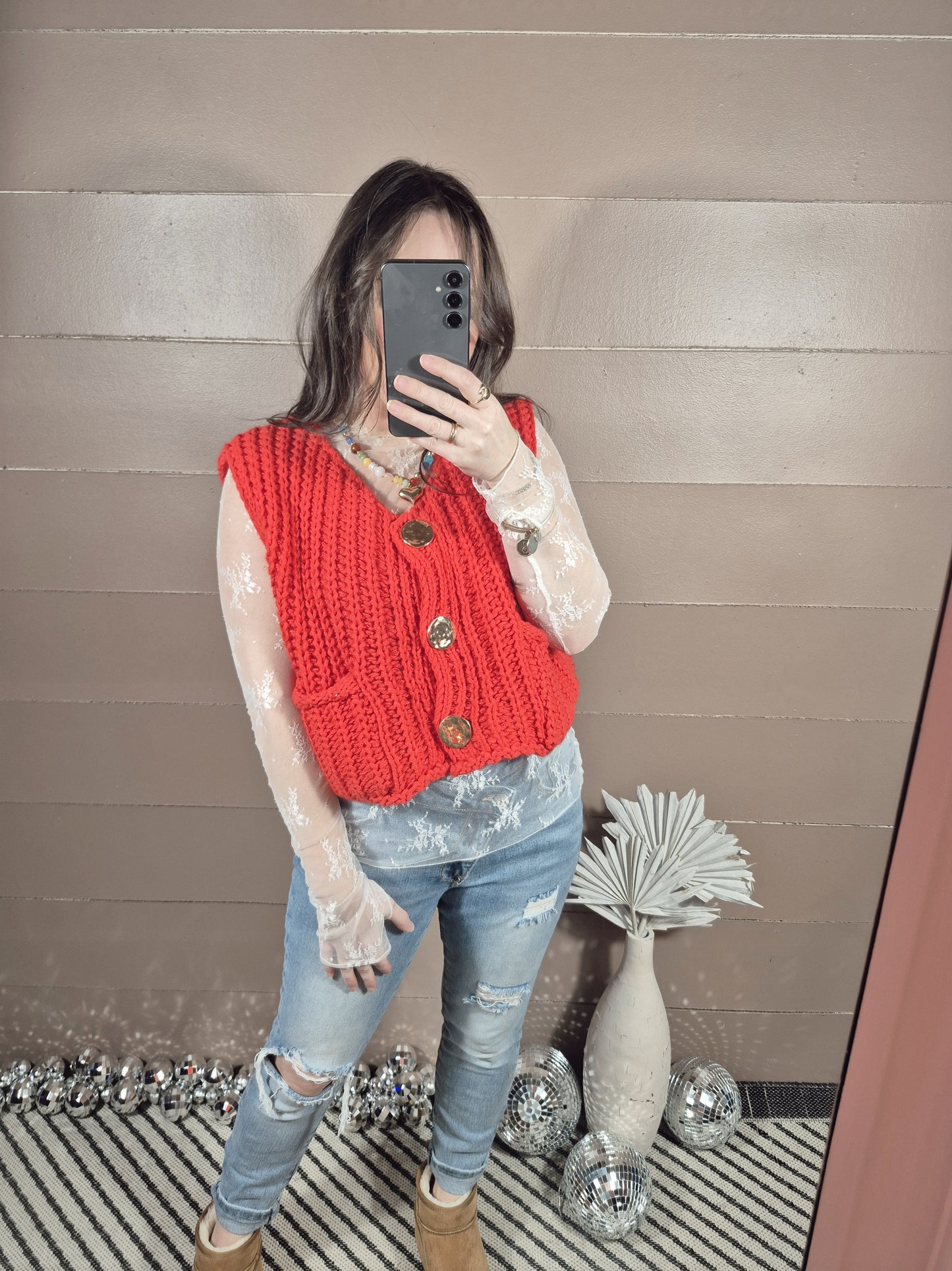 *NEW* Got A Feeling Lace Top