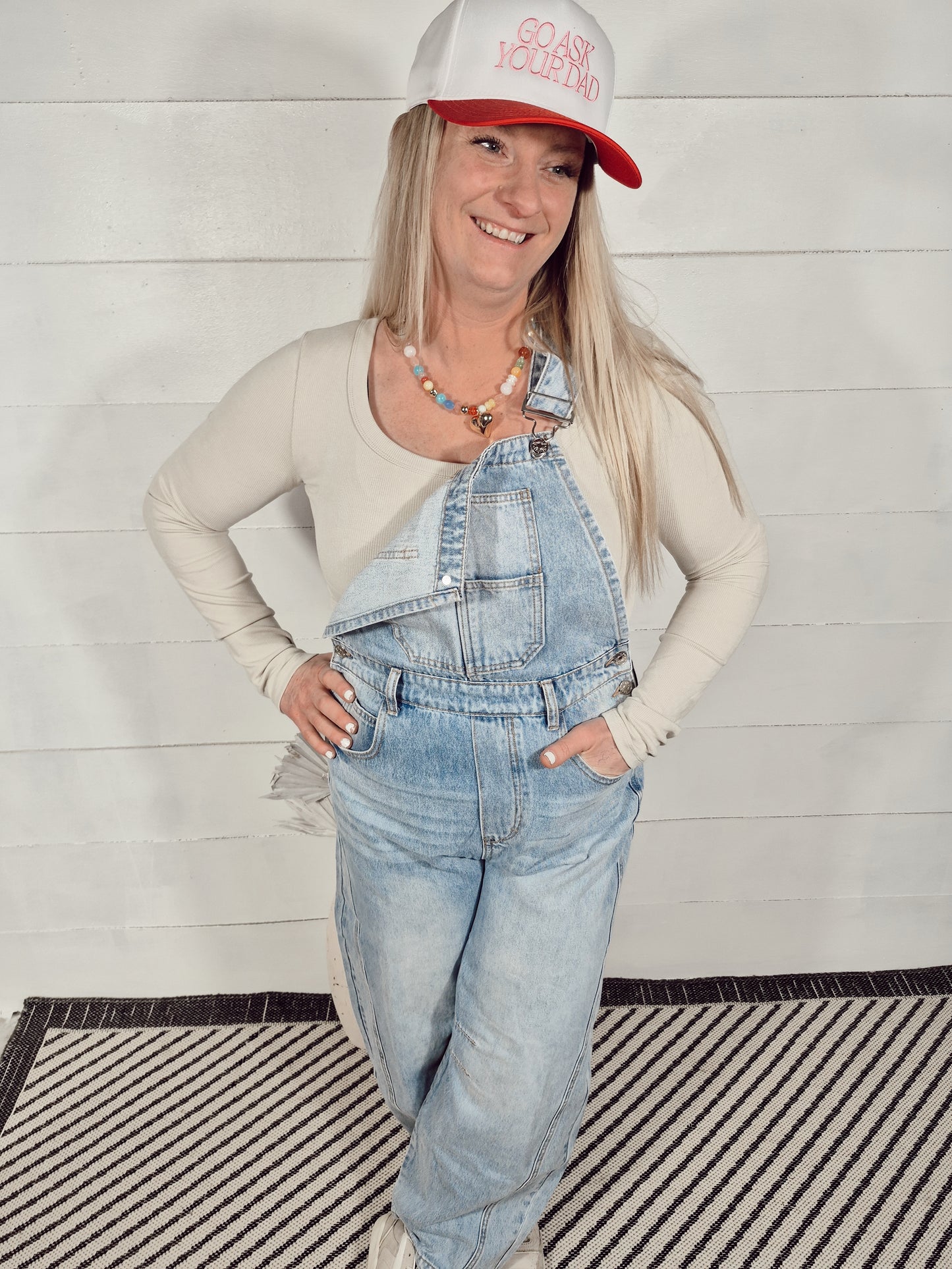 *NEW* Boston Barrel Leg Overalls