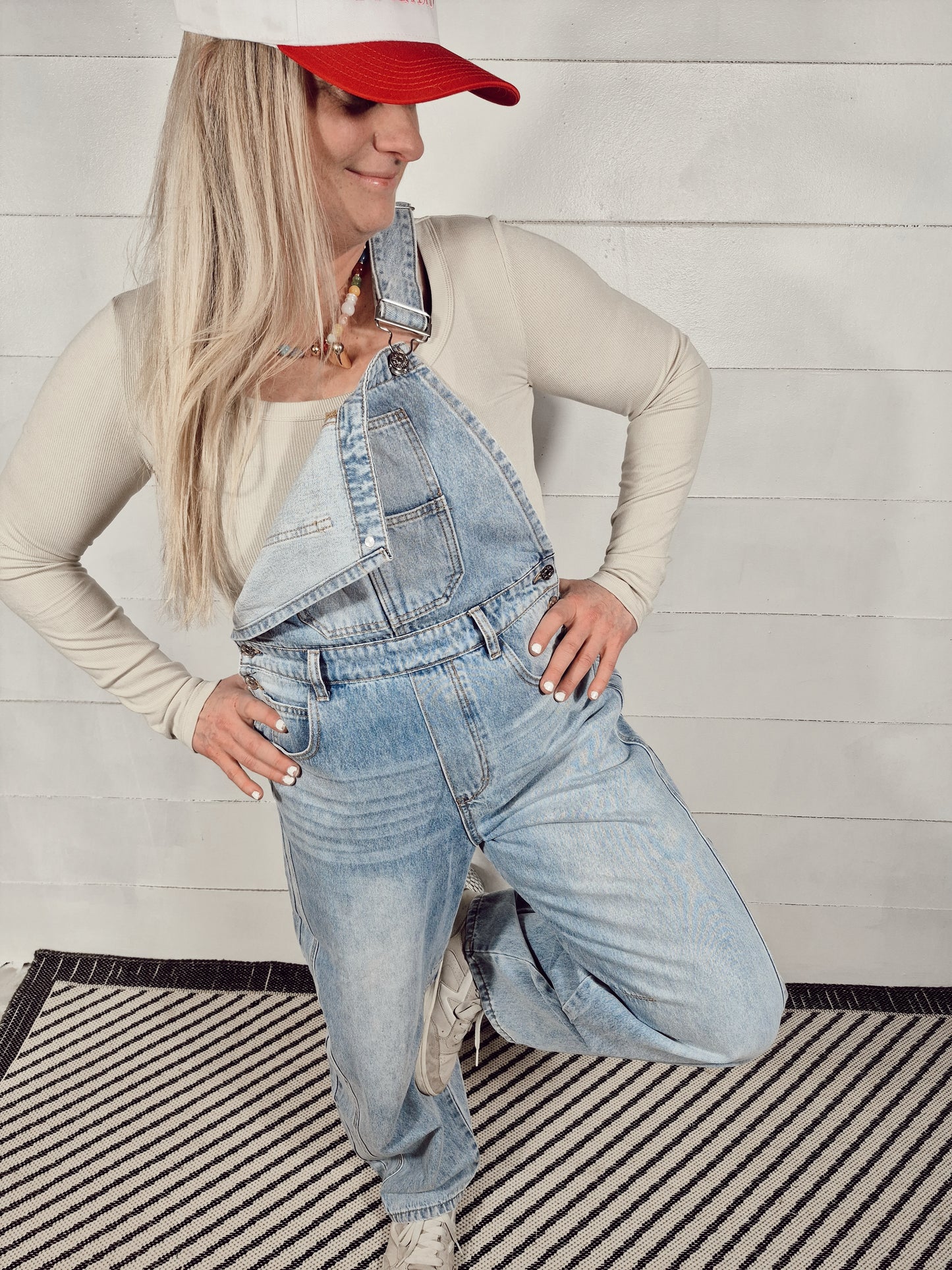 *NEW* Boston Barrel Leg Overalls