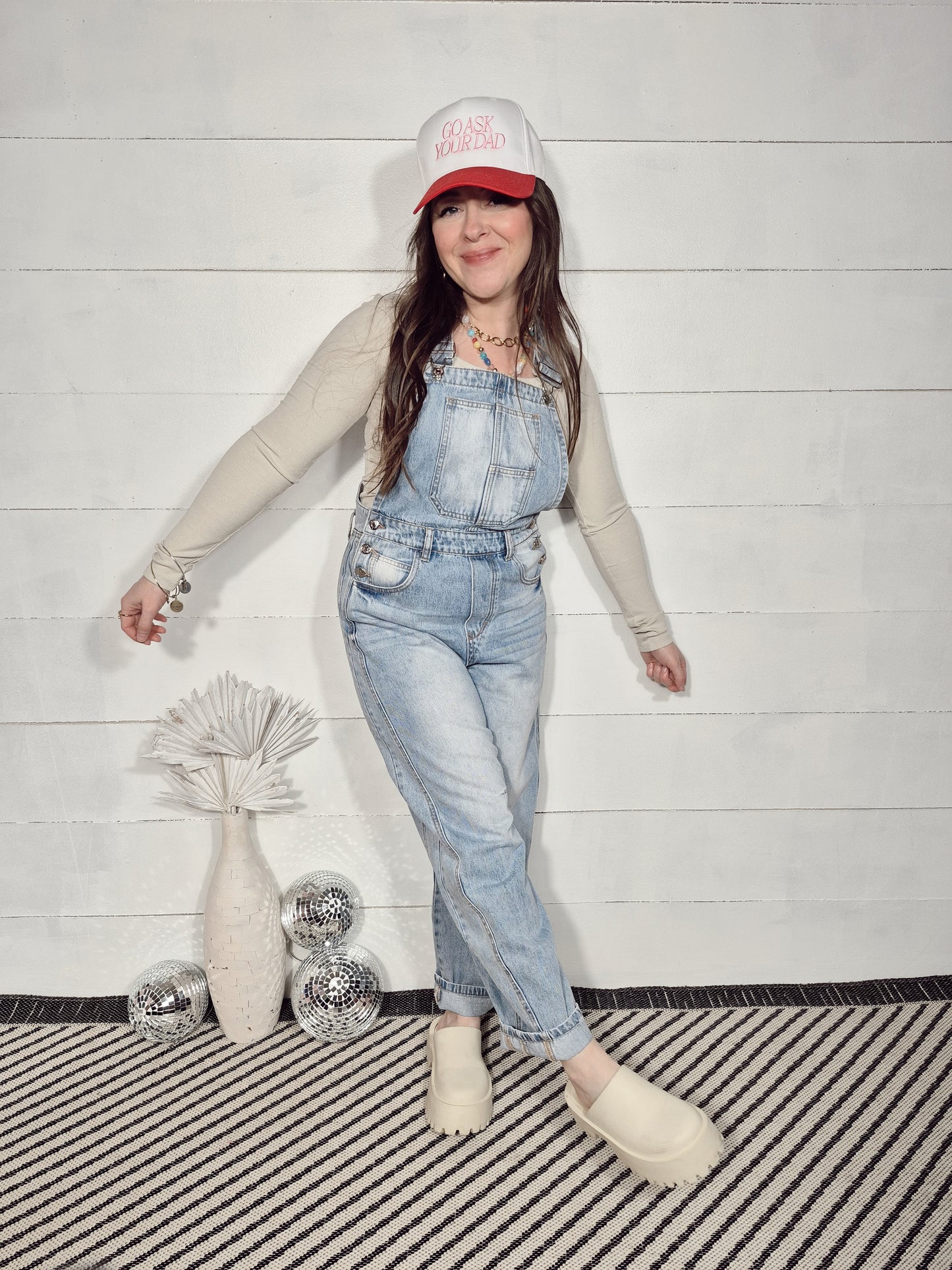 *NEW* Boston Barrel Leg Overalls