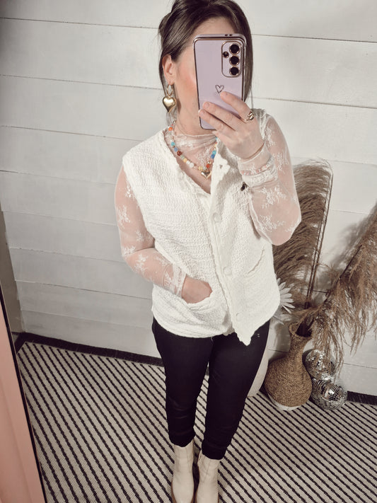 *NEW* Sweet Moments Sweater Vest