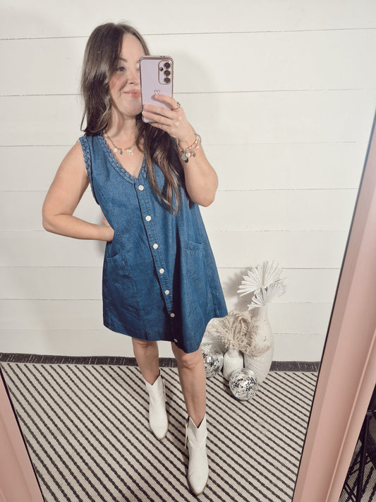 *NEW* Blue Jean Baby Dress