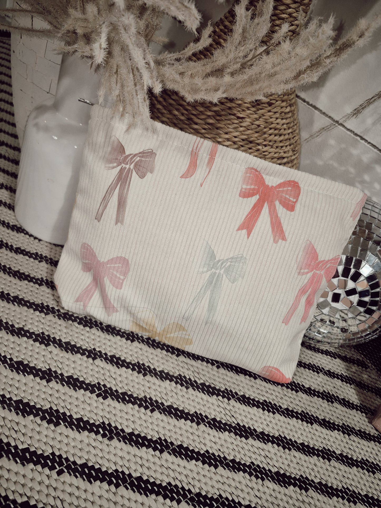 *NEW* Girly Bow Cosmetic Bag