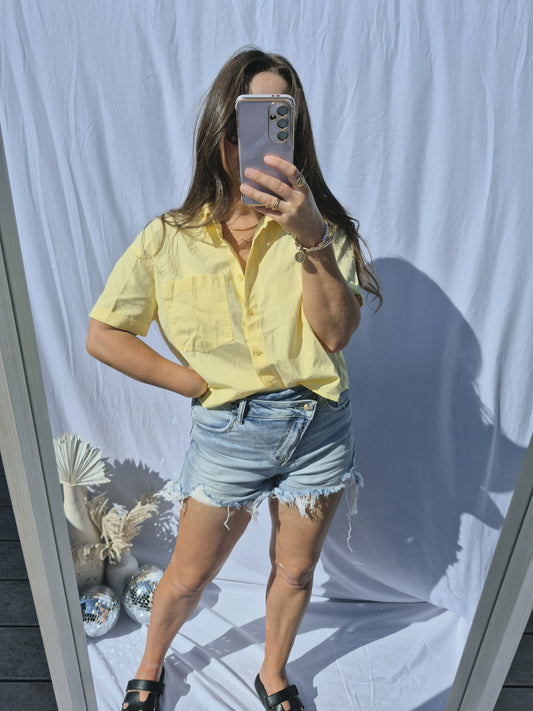 *NEW* Butter Days Ahead Button Down