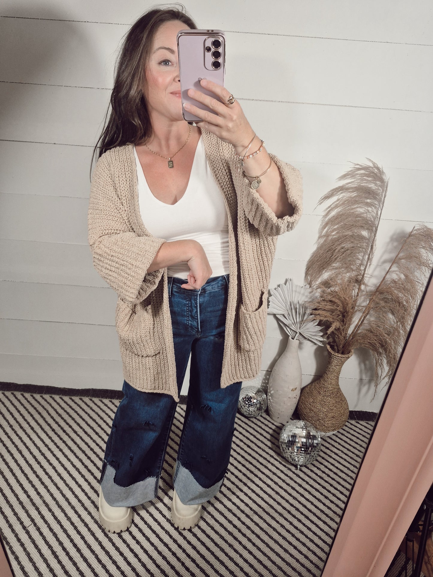 *NEW* Ain't It Fun Cardigan - Beige