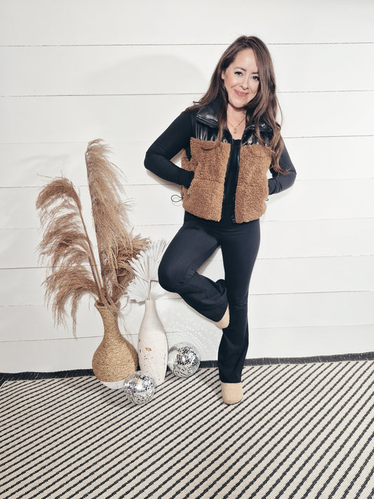 *New* On The Edge Sherpa Vest