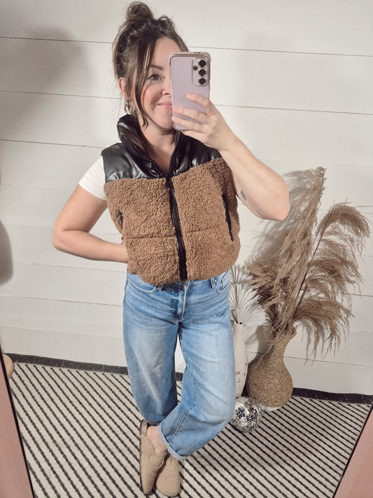 *New* On The Edge Sherpa Vest