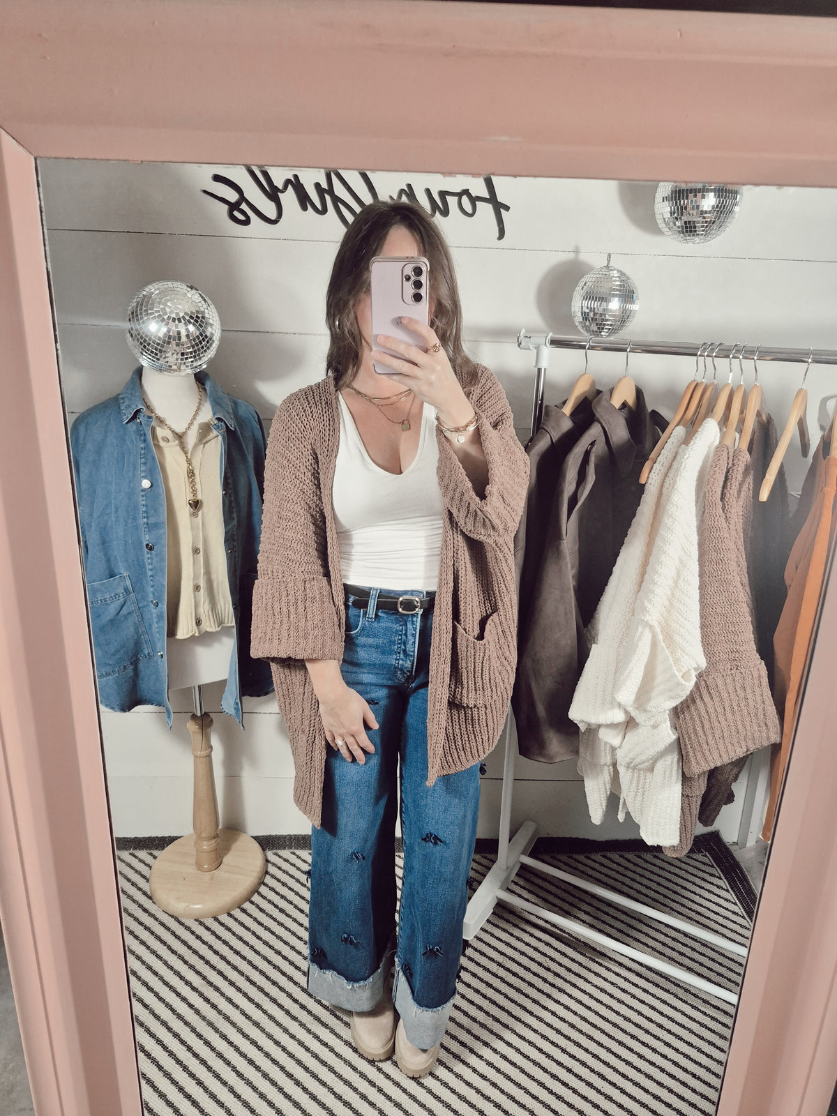 *NEW* Ain't It Fun Cardigan - Chocolate