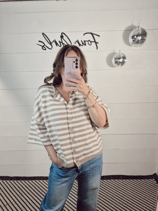 *NEW* Penny Striped Cardigan