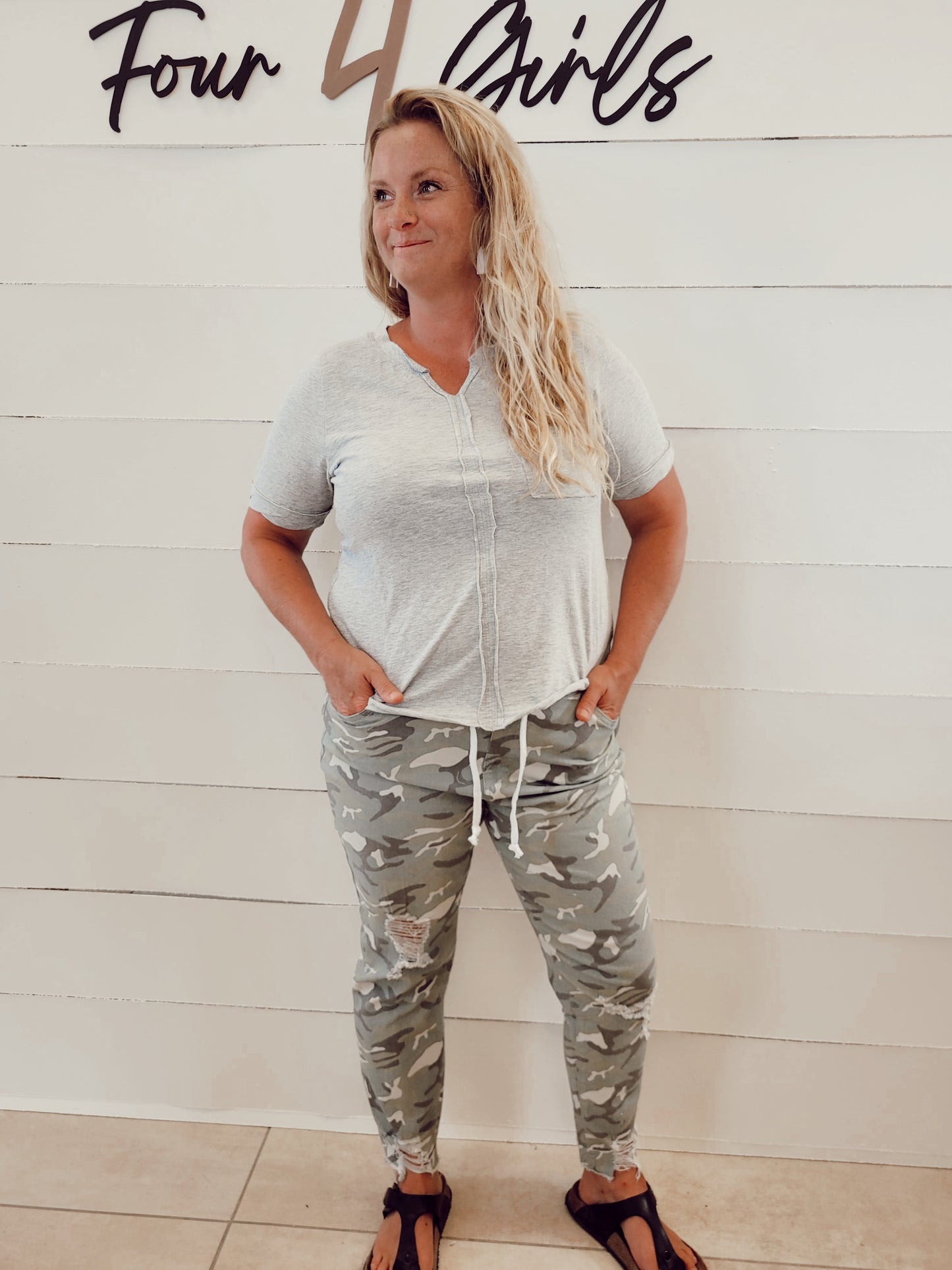 *FINAL SALE* Your Fave Tee - Heather Grey