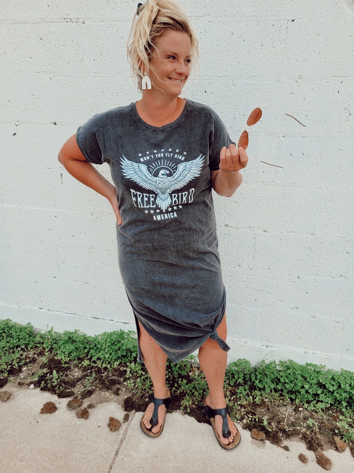 *NEW* Free Bird T Shirt Dress
