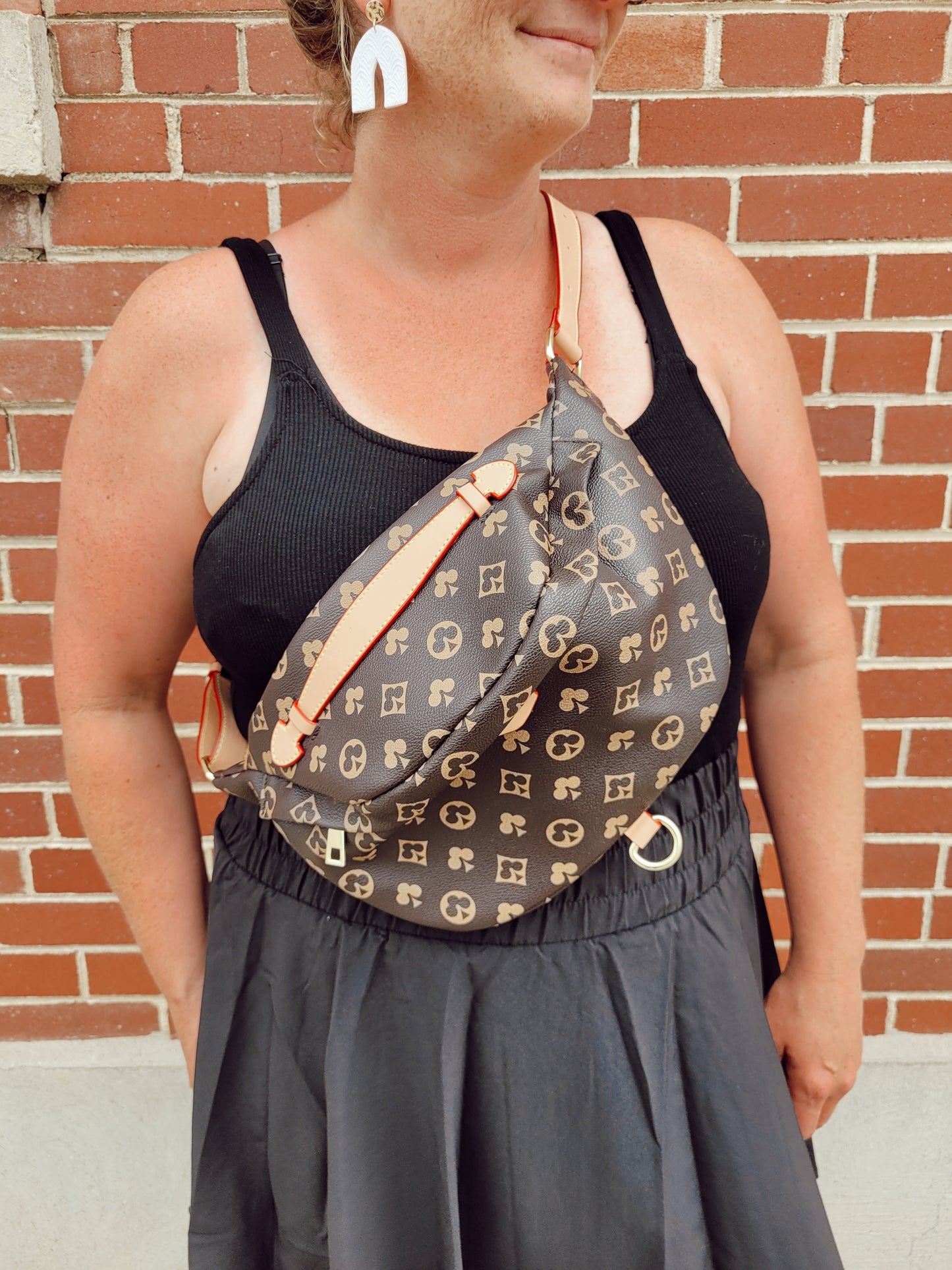 *NEW* Adele Crossbody Bag - Brown Clover